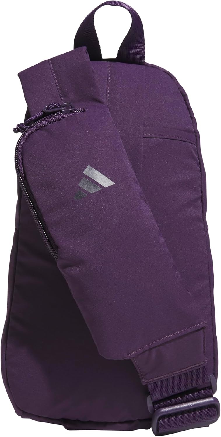 image:imageadidas Essentials 3 Sling Crossbody Bag 5L Wonder Alumina Grey One SizeAurora Plum PurpleAurora Black