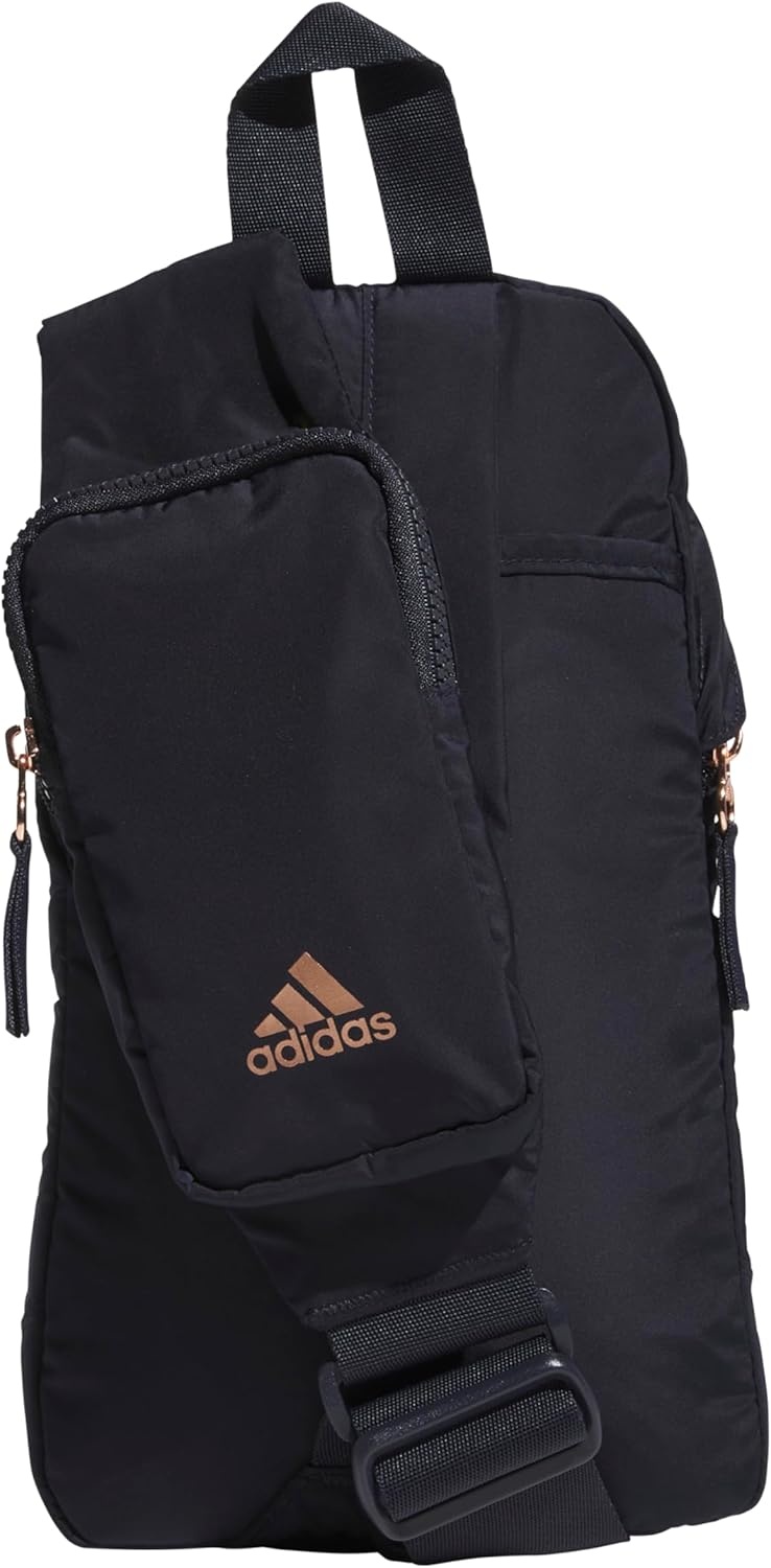 image:imageadidas Essentials 3 Sling Crossbody Bag 5L Wonder Alumina Grey One SizeLegend Ink BlueRose Gold20
