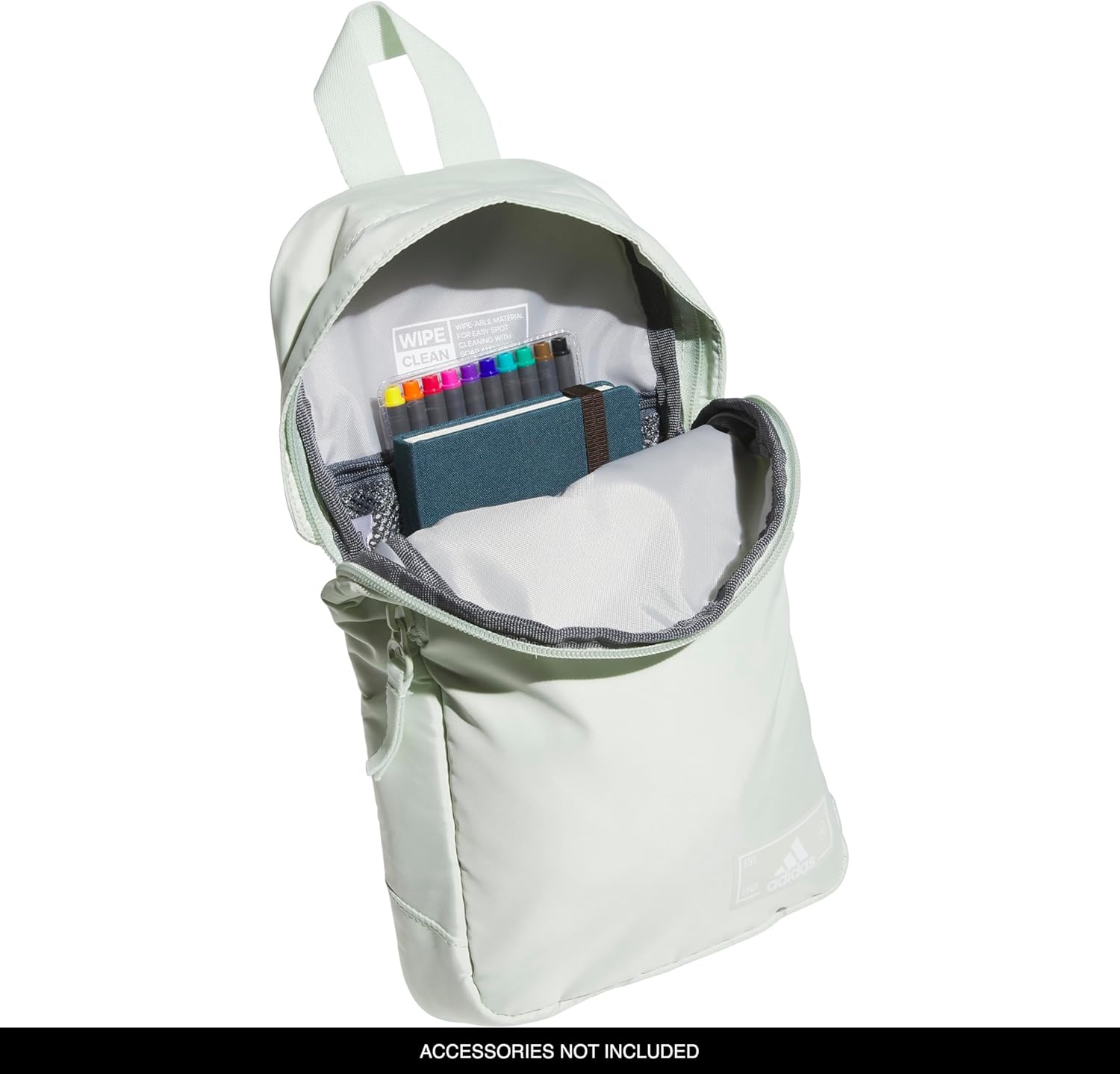 image:imageadidas Essentials 3 Sling Crossbody Bag 5L Wonder Alumina Grey One SizeLinen Green20