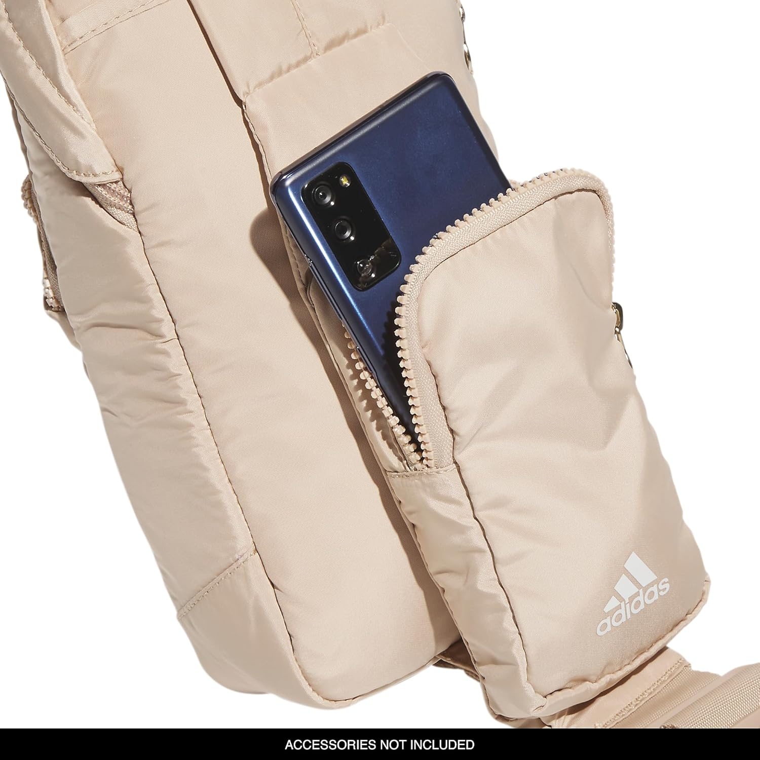 image:imageadidas Essentials 3 Sling Crossbody Bag 5L Wonder Alumina Grey One SizeMagic BeigeOff WhiteGilver20