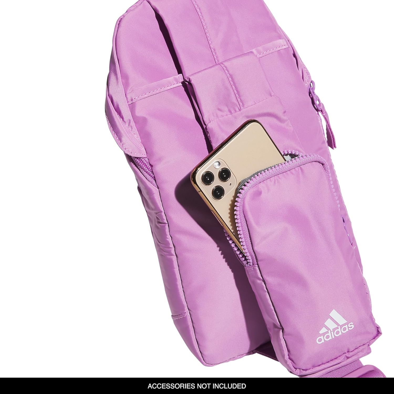 image:imageadidas Essentials 3 Sling Crossbody Bag 5L Wonder Alumina Grey One SizePreloved Purple20