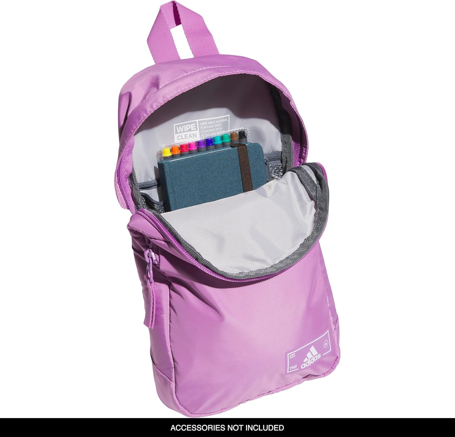 image:imageadidas Essentials 3 Sling Crossbody Bag 5L Wonder Alumina Grey One SizePreloved Purple20