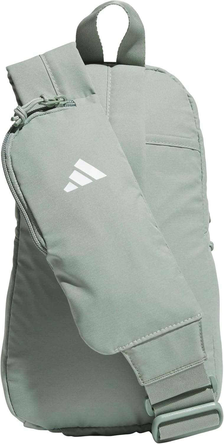 image:imageadidas Essentials 3 Sling Crossbody Bag 5L Wonder Alumina Grey One SizeSilver Green