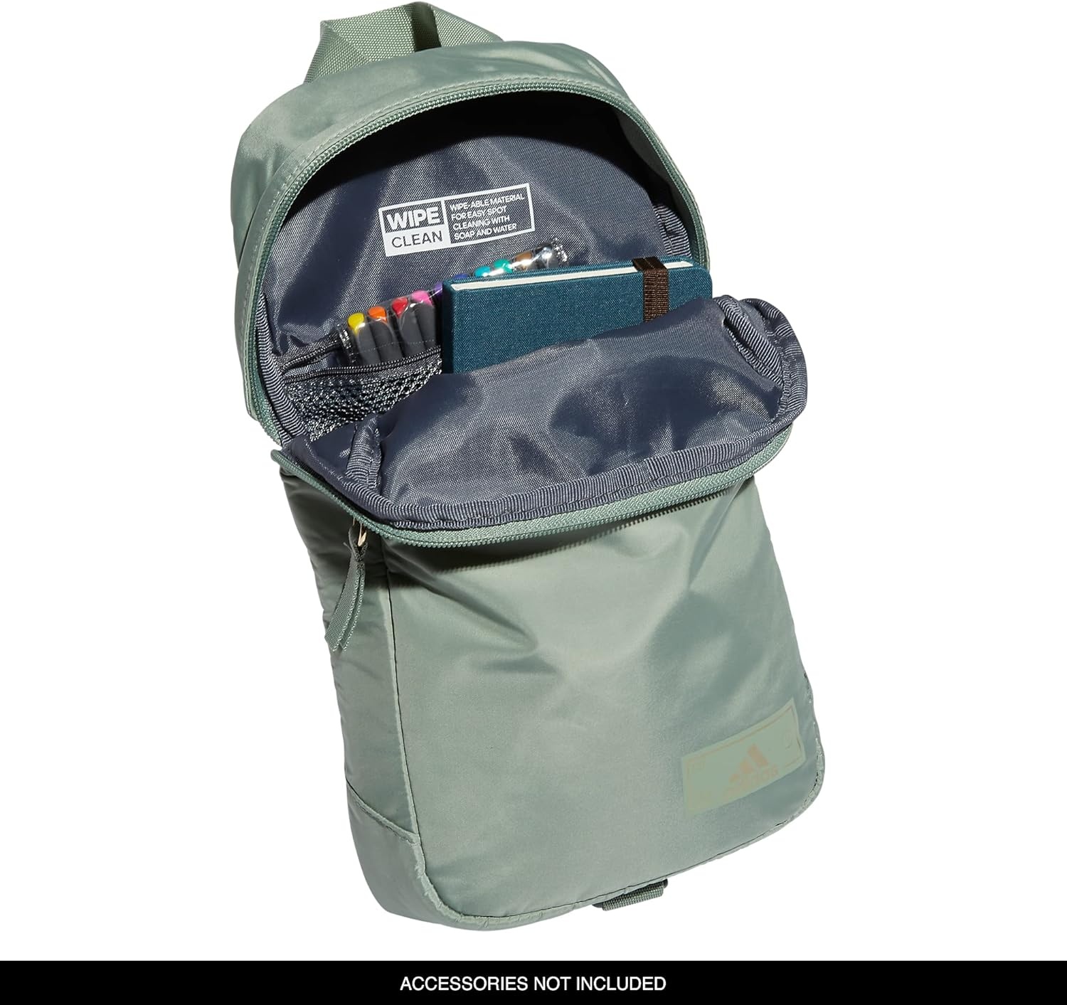 image:imageadidas Essentials 3 Sling Crossbody Bag 5L Wonder Alumina Grey One SizeSilver GreenGilver20