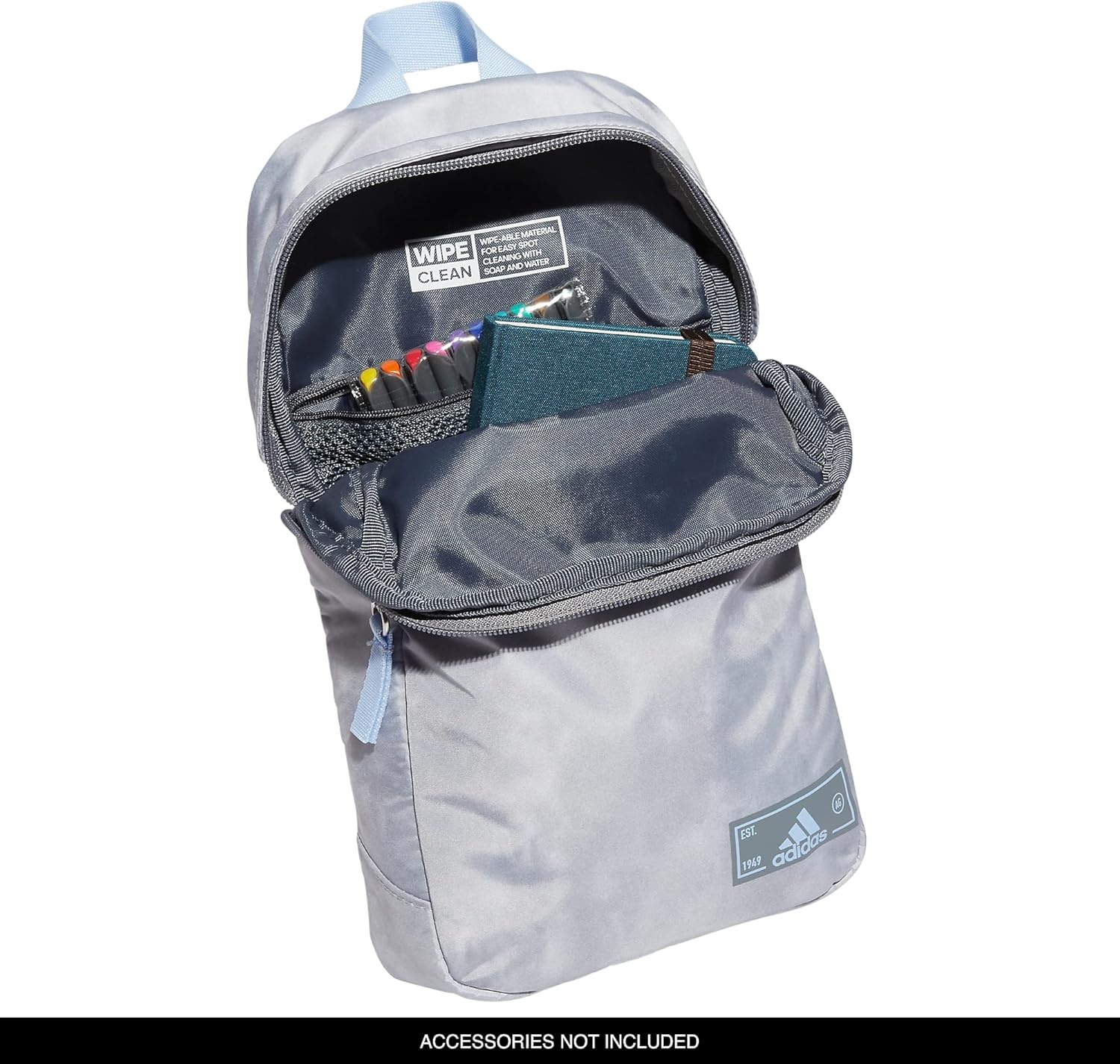 image:imageadidas Essentials 3 Sling Crossbody Bag 5L Wonder Alumina Grey One SizeStone Wash GreyBlue Dawn20