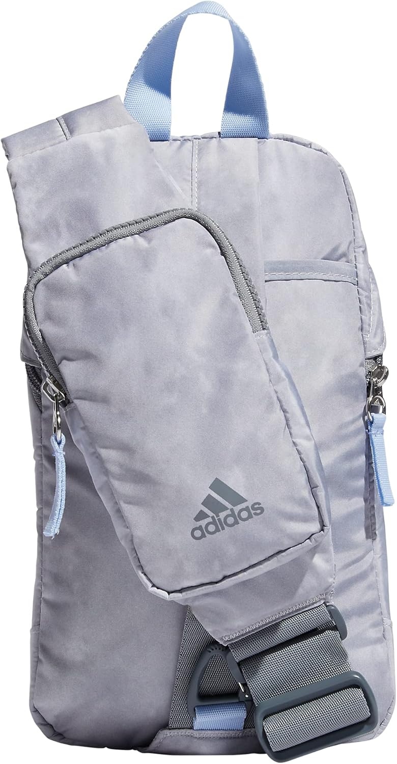 image:imageadidas Essentials 3 Sling Crossbody Bag 5L Wonder Alumina Grey One SizeStone Wash GreyBlue Dawn20