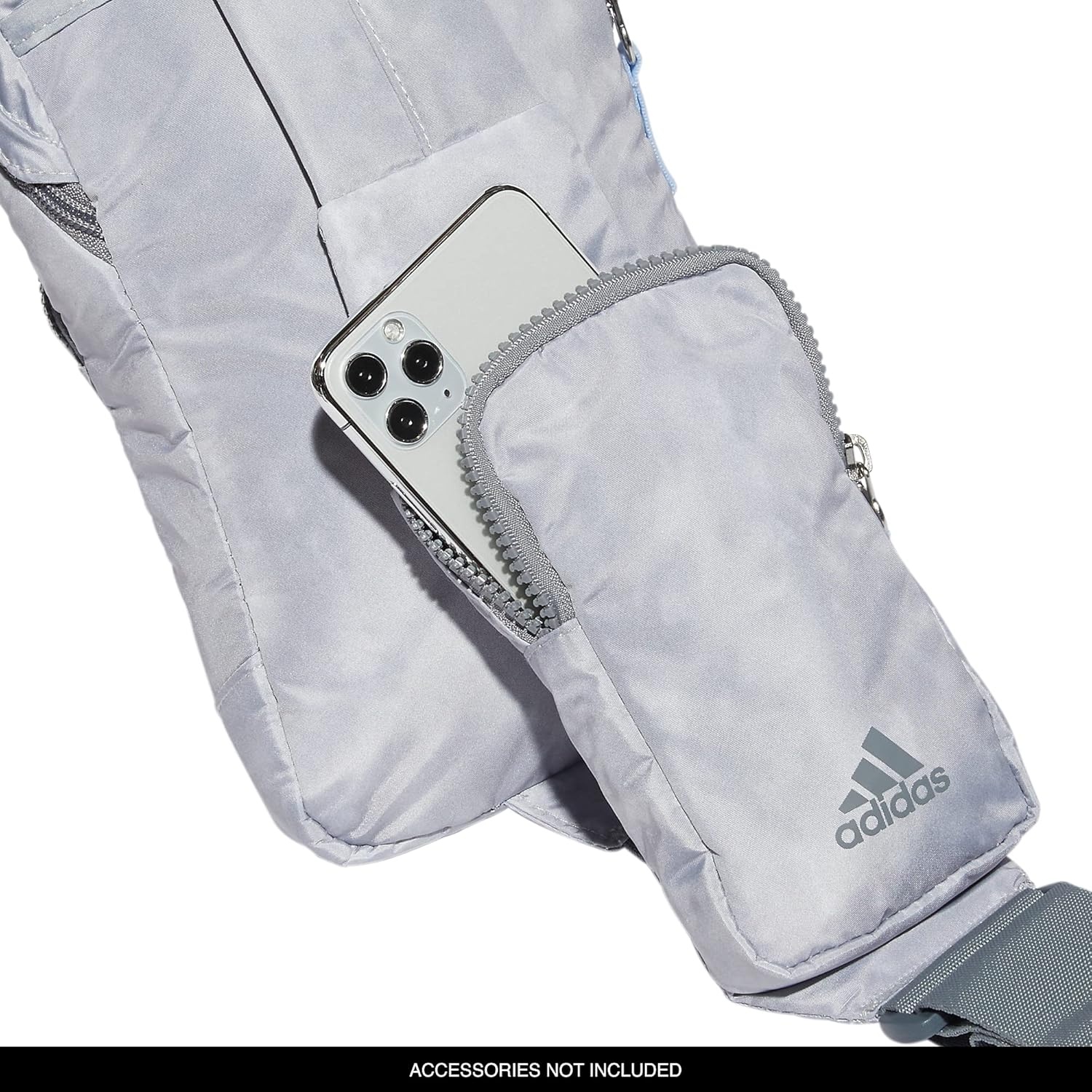 image:imageadidas Essentials 3 Sling Crossbody Bag 5L Wonder Alumina Grey One SizeStone Wash GreyBlue Dawn20
