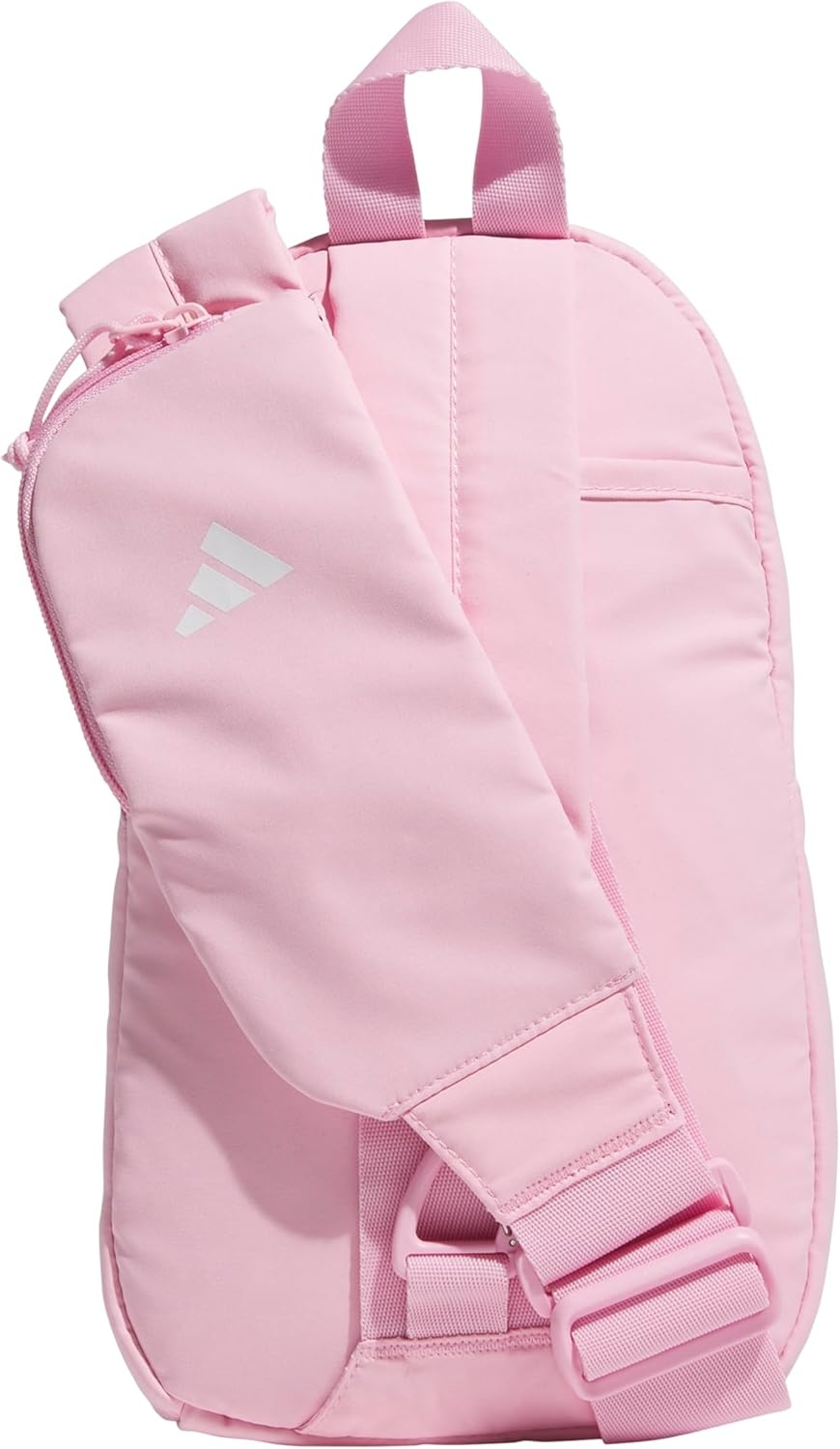 image:imageadidas Essentials 3 Sling Crossbody Bag 5L Wonder Alumina Grey One SizeTrue Pink