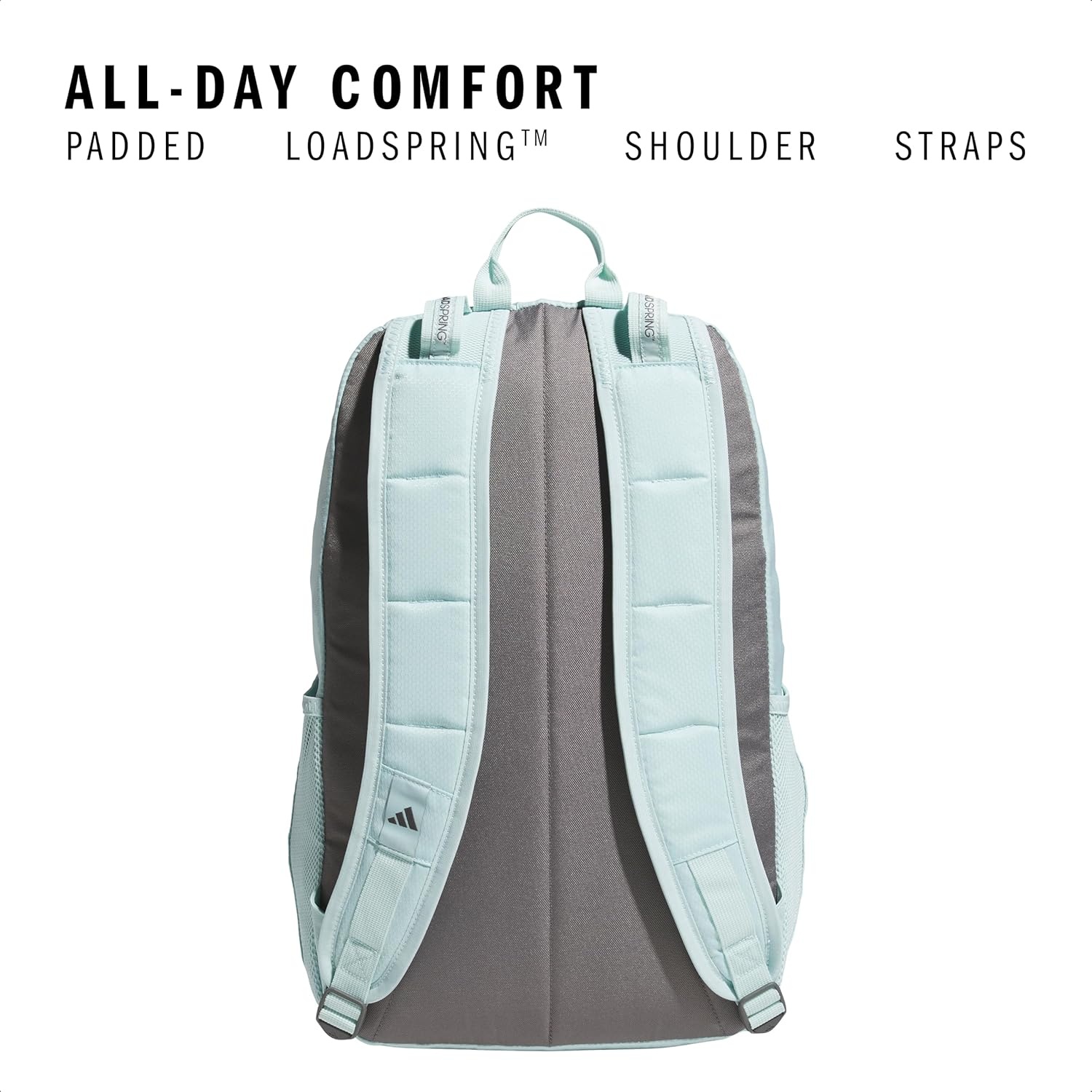 image:imageadidas Excel 7 School Backpack for Laptop Gym and Travel 34LHalo Mint GreenWhite75