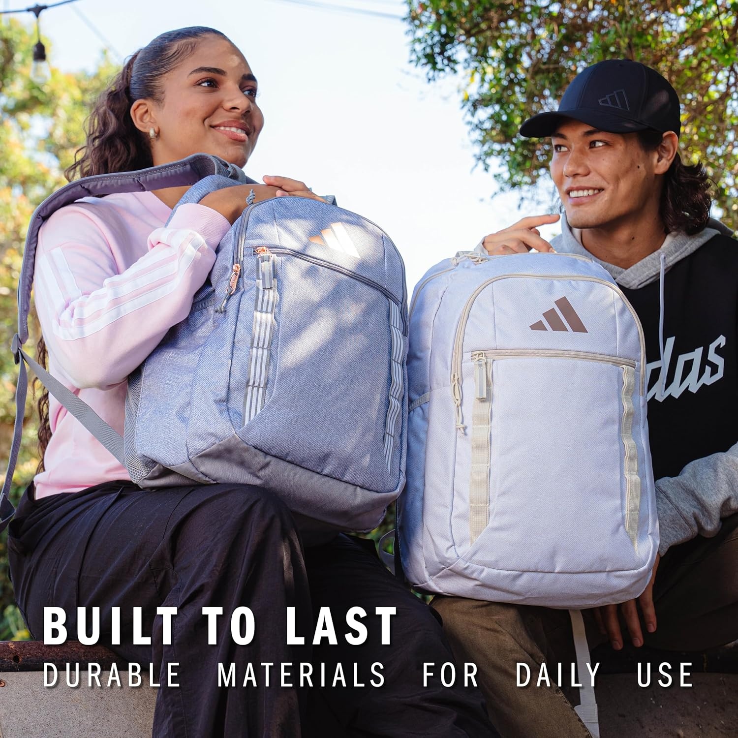image:imageadidas Excel 7 School Backpack for Laptop Gym and Travel 34LPreloved Ruby RedBlack75