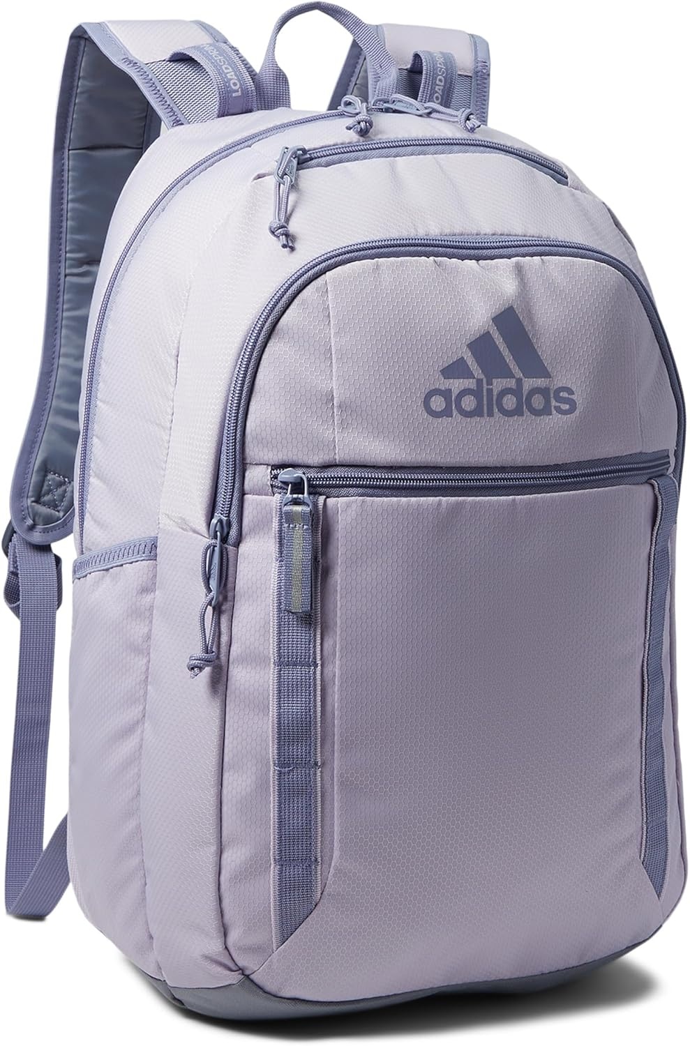 image:imageadidas Excel 7 School Backpack for Laptop Gym and Travel 34LSilver Dawn GreyGreySilver Violet Purple7