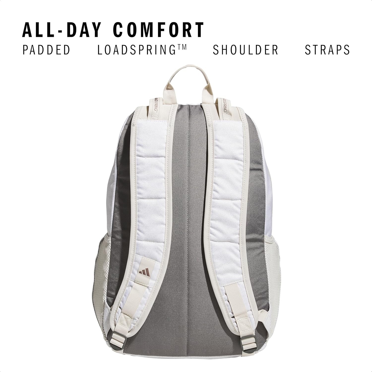 image:imageadidas Excel 7 School Backpack for Laptop Gym and Travel 34LTwill AluminaTrace Brown75