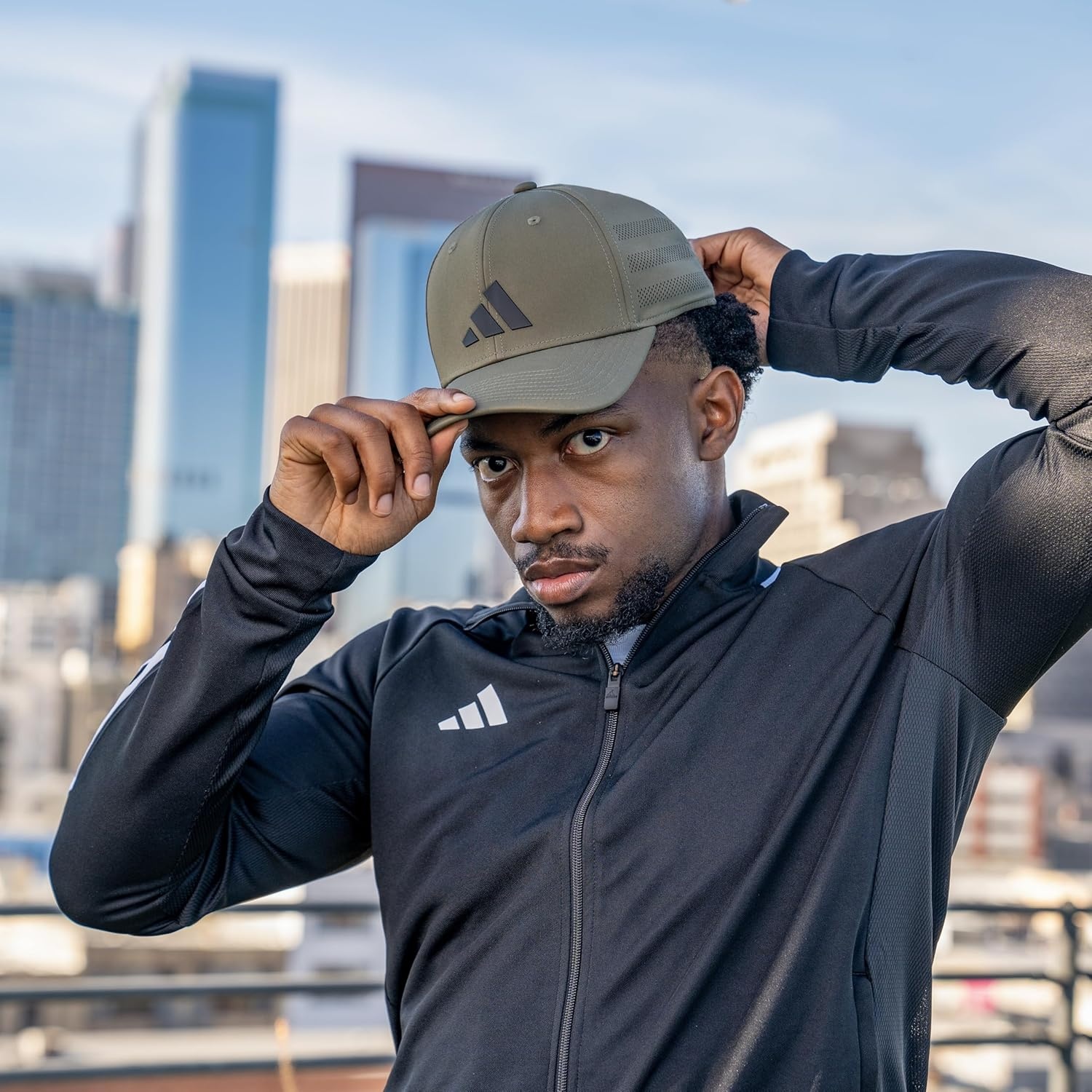 image:imageadidas Gameday Structured Stretch Fit Hat 40Active MaroonCollegiate Burgundy5