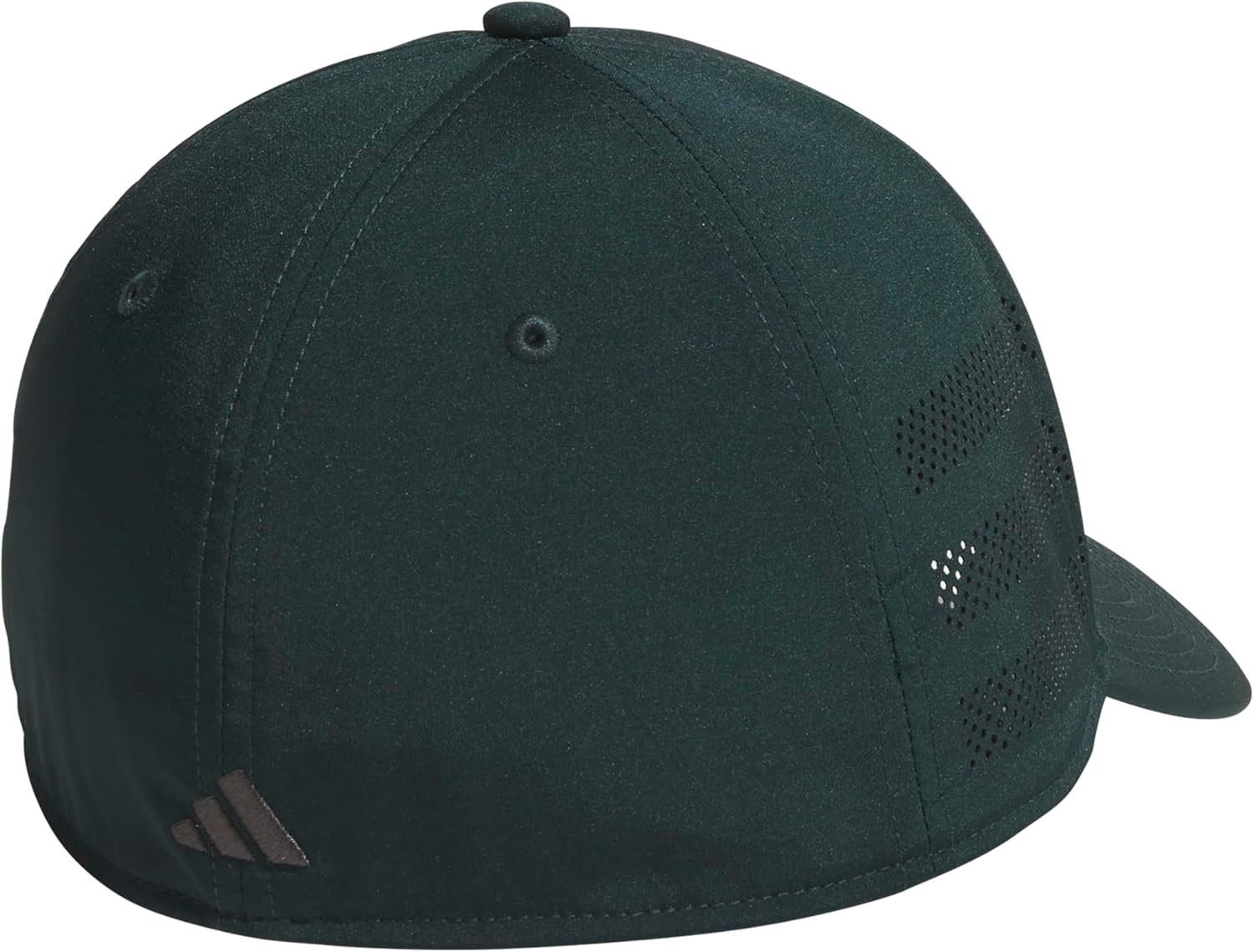 image:imageadidas Gameday Structured Stretch Fit Hat 40Aurora Green IvyGrey Six4