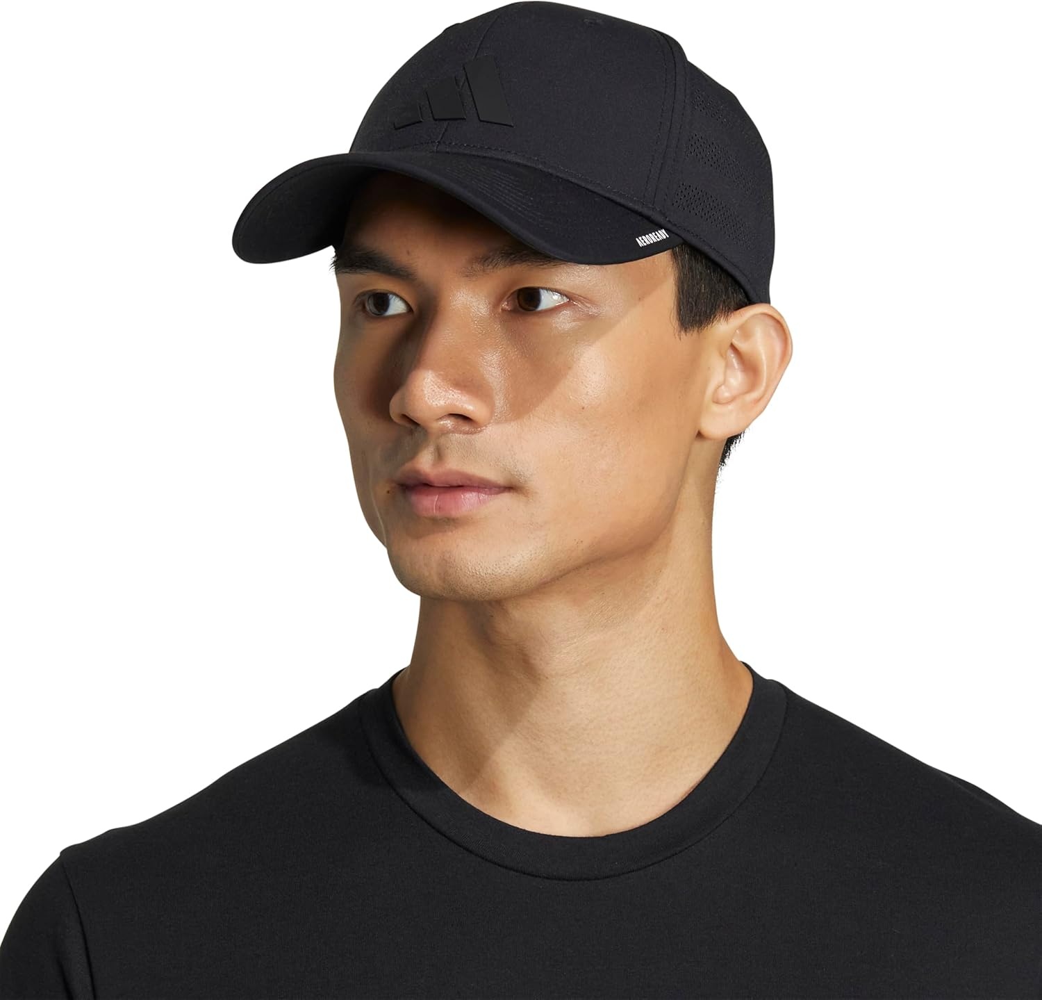 image:imageadidas Gameday Structured Stretch Fit Hat 40Black4