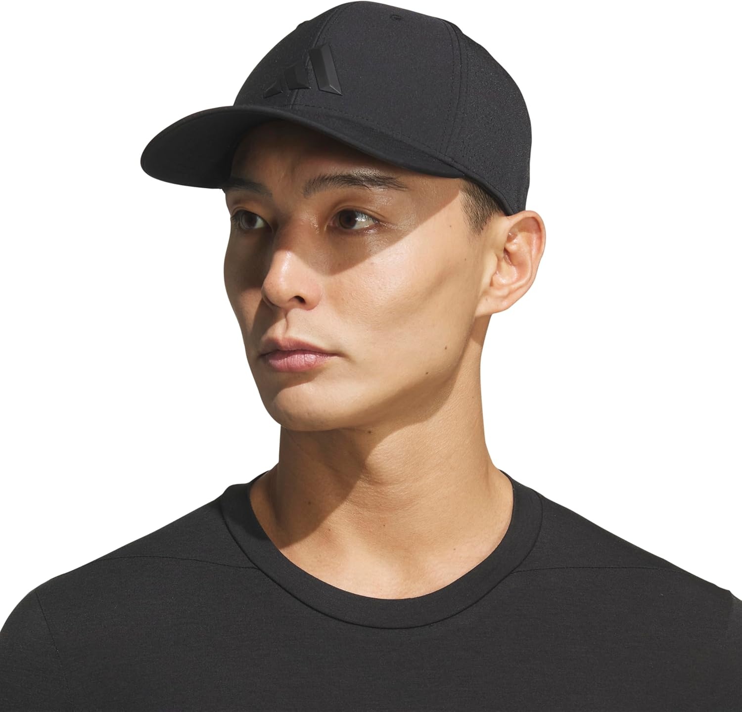 image:imageadidas Gameday Structured Stretch Fit Hat 40BlackBlack5