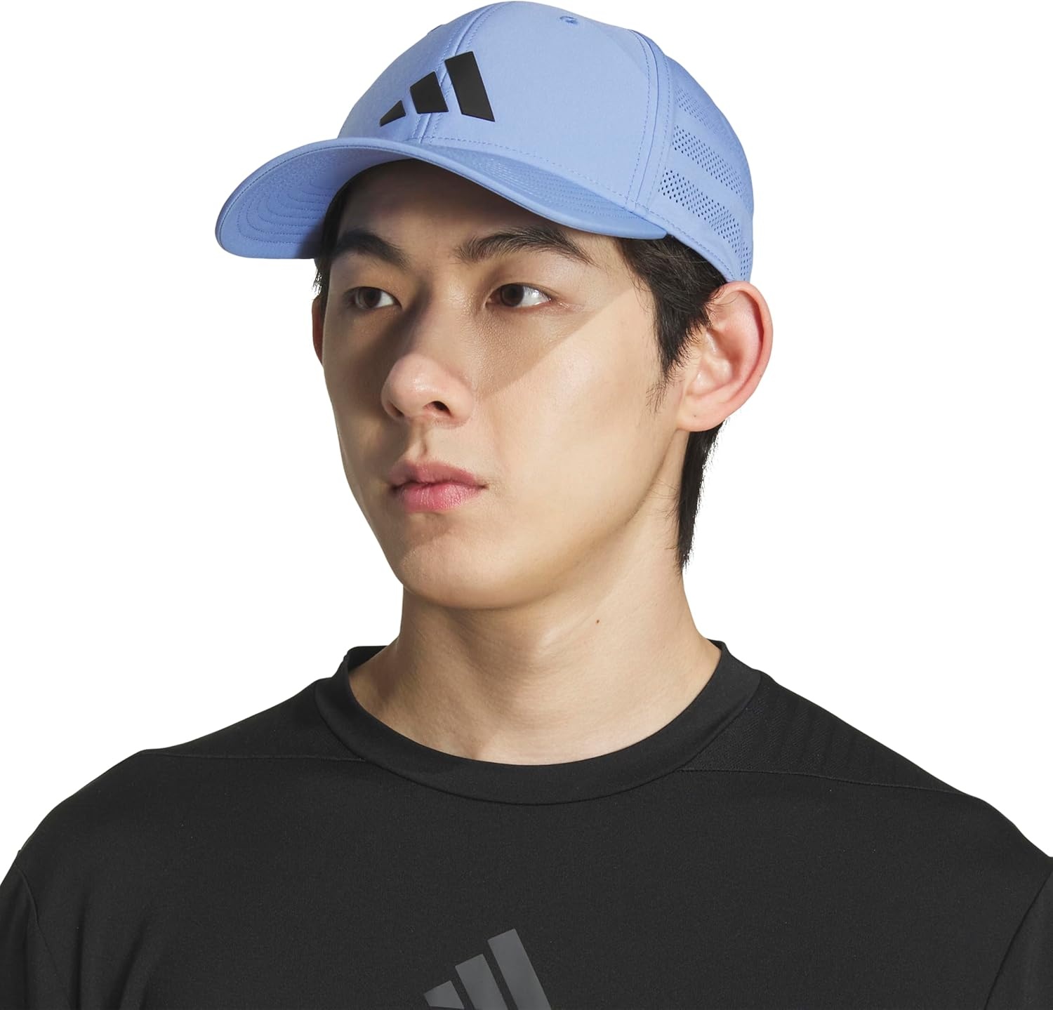 image:imageadidas Gameday Structured Stretch Fit Hat 40Blue FusionBlack4