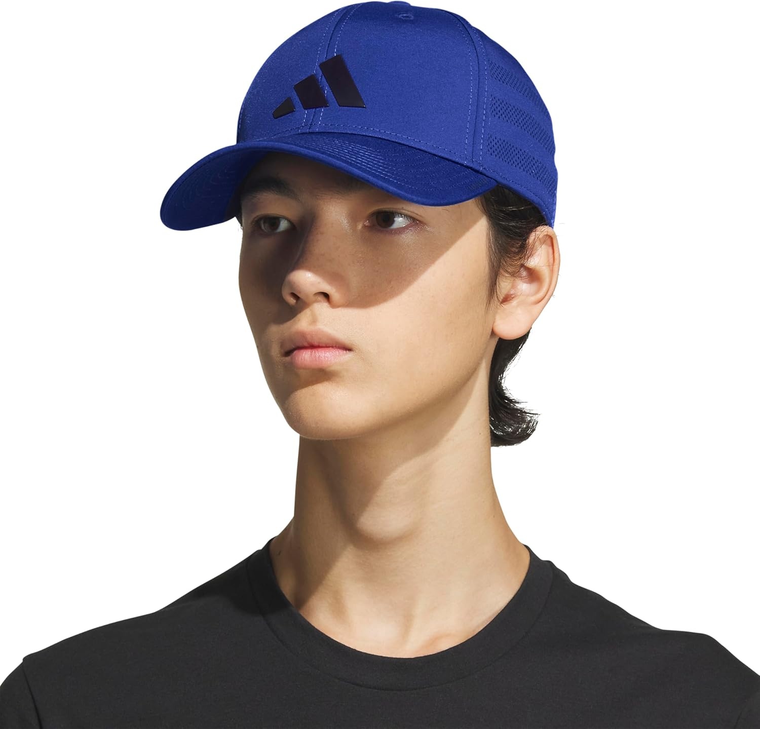image:imageadidas Gameday Structured Stretch Fit Hat 40Semi Lucid BlueLegend Ink Blue4