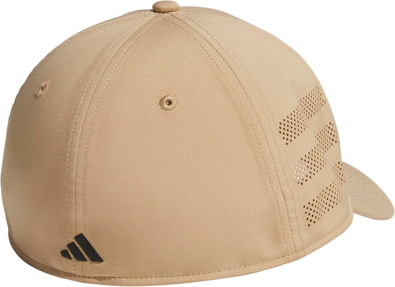 image:imageadidas Gameday Structured Stretch Fit Hat 40Warm Sandstone BeigeBlack4