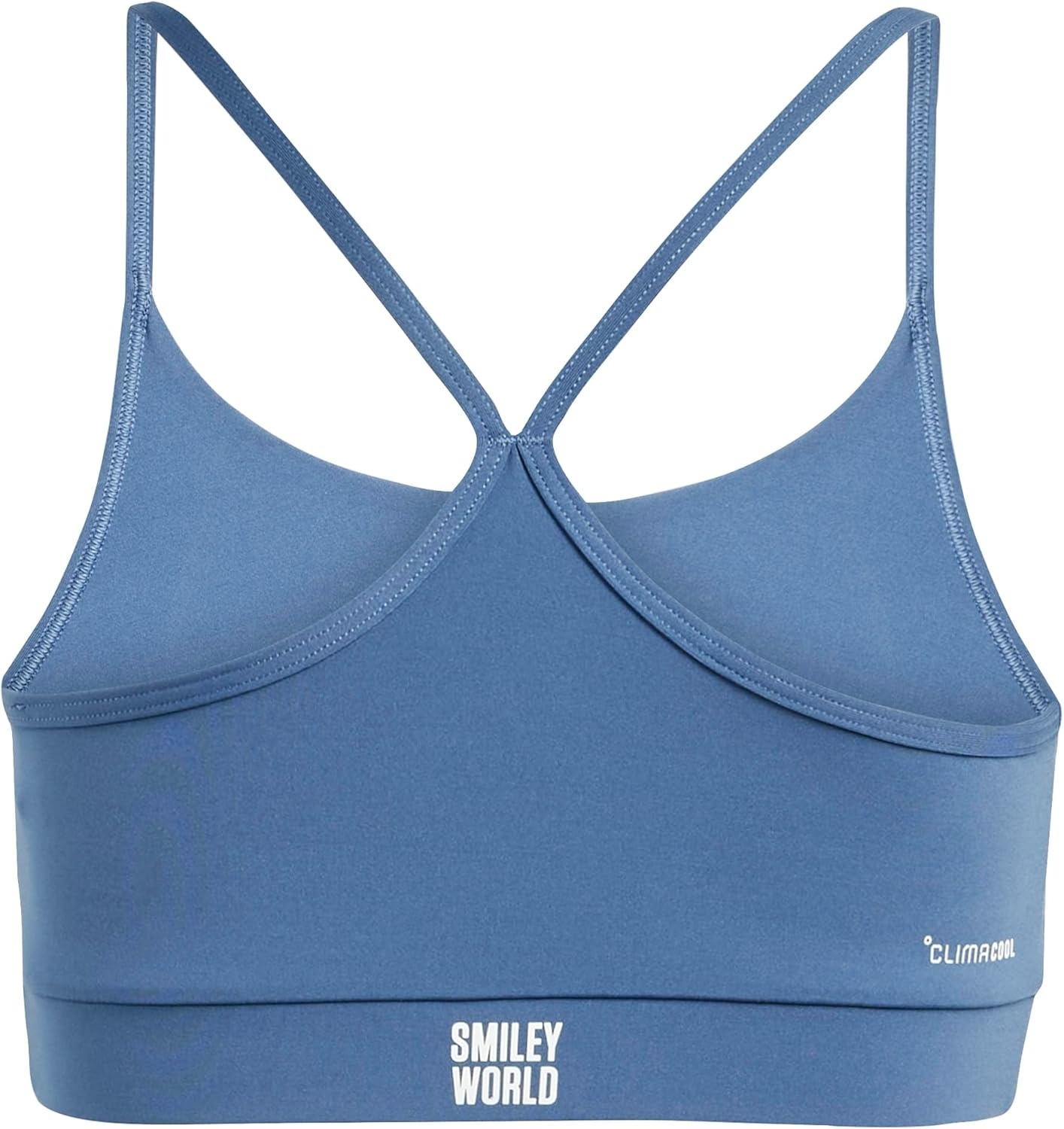 image:imageadidas Girls Smiley World Training BraPreloved InkWhiteBright Yellow