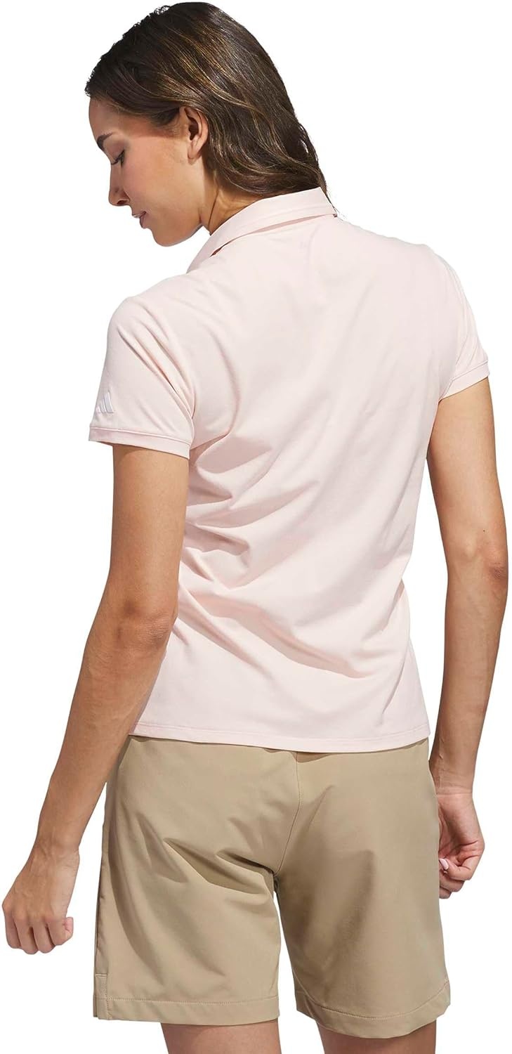 image:imageadidas Golf Ultimate365 Tour TWISTKNIT Polo ShirtBlush Pink