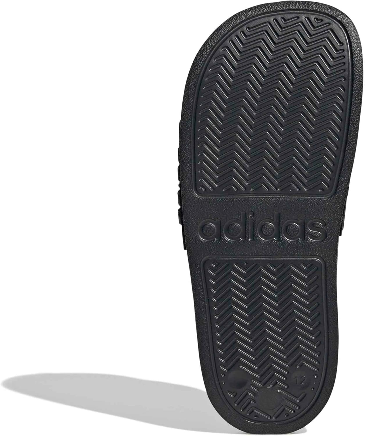 image:imageadidas Kids Adilette Shower SlideBlackIron MetallicBlack