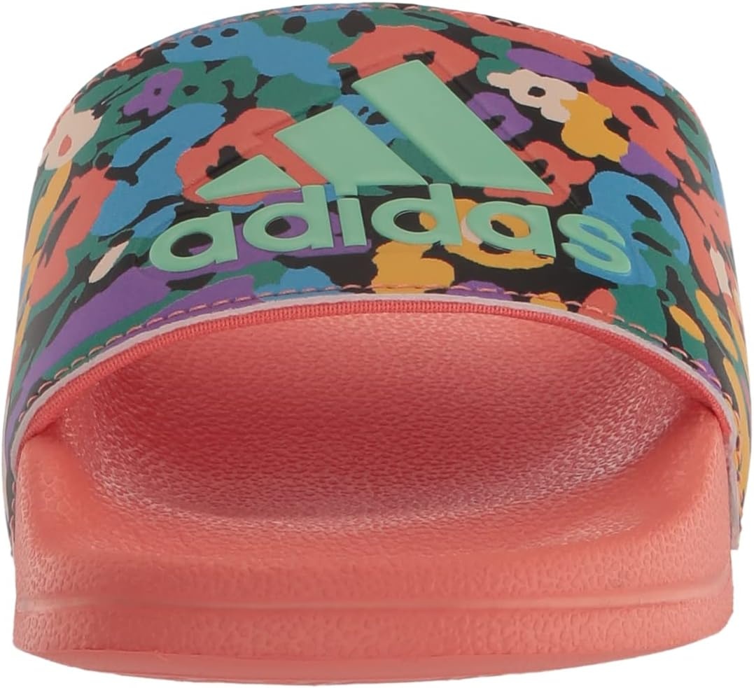 image:imageadidas Kids Adilette Shower SlideCoral FusionPulse MintCoral Fusion