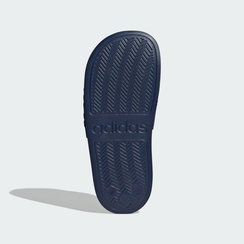 image:imageadidas Kids Adilette Shower SlideDark BlueWhiteDark Blue