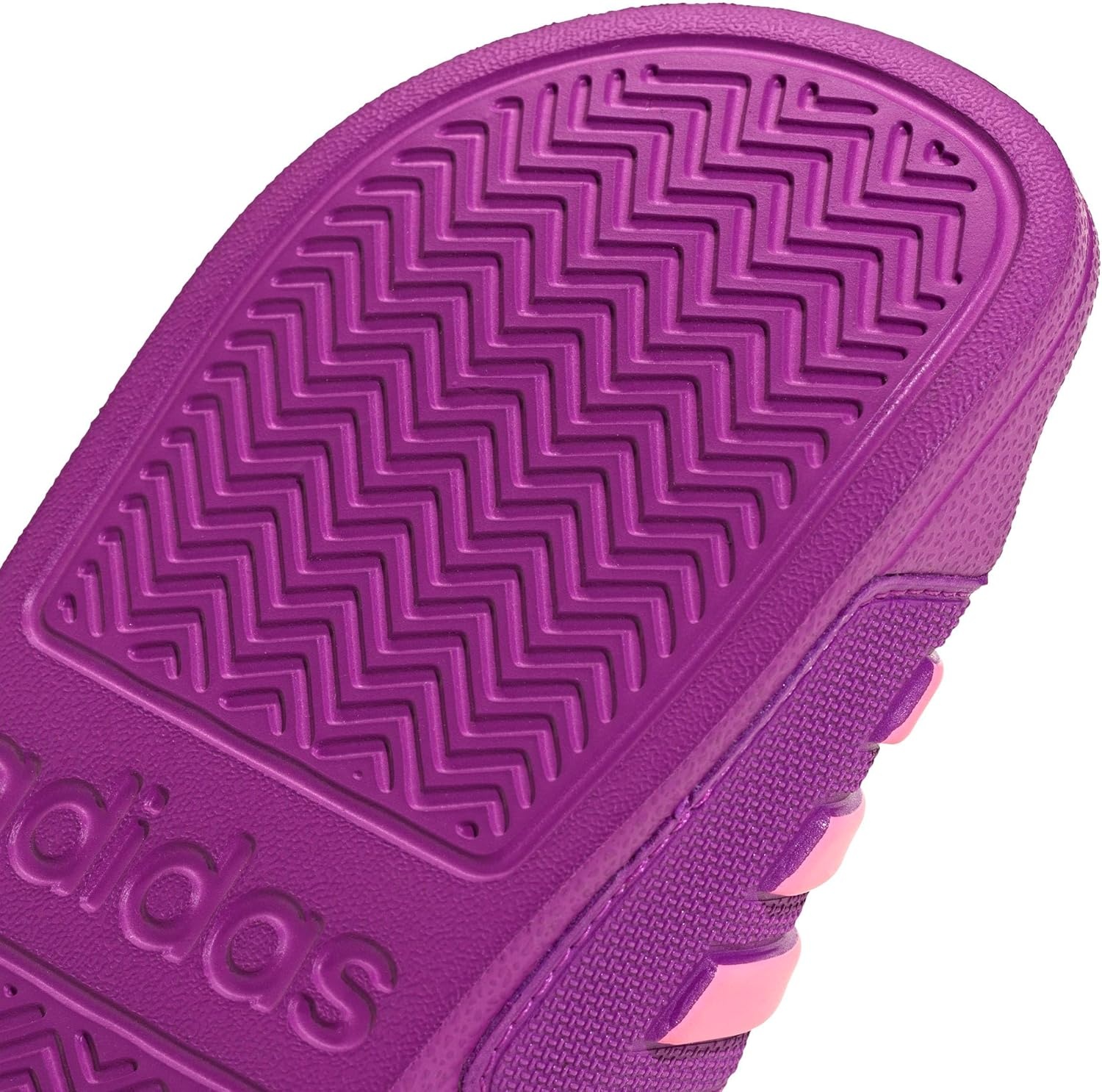 image:imageadidas Kids Adilette Shower SlidePurple BurstBliss PinkSemi Ice Tangerine
