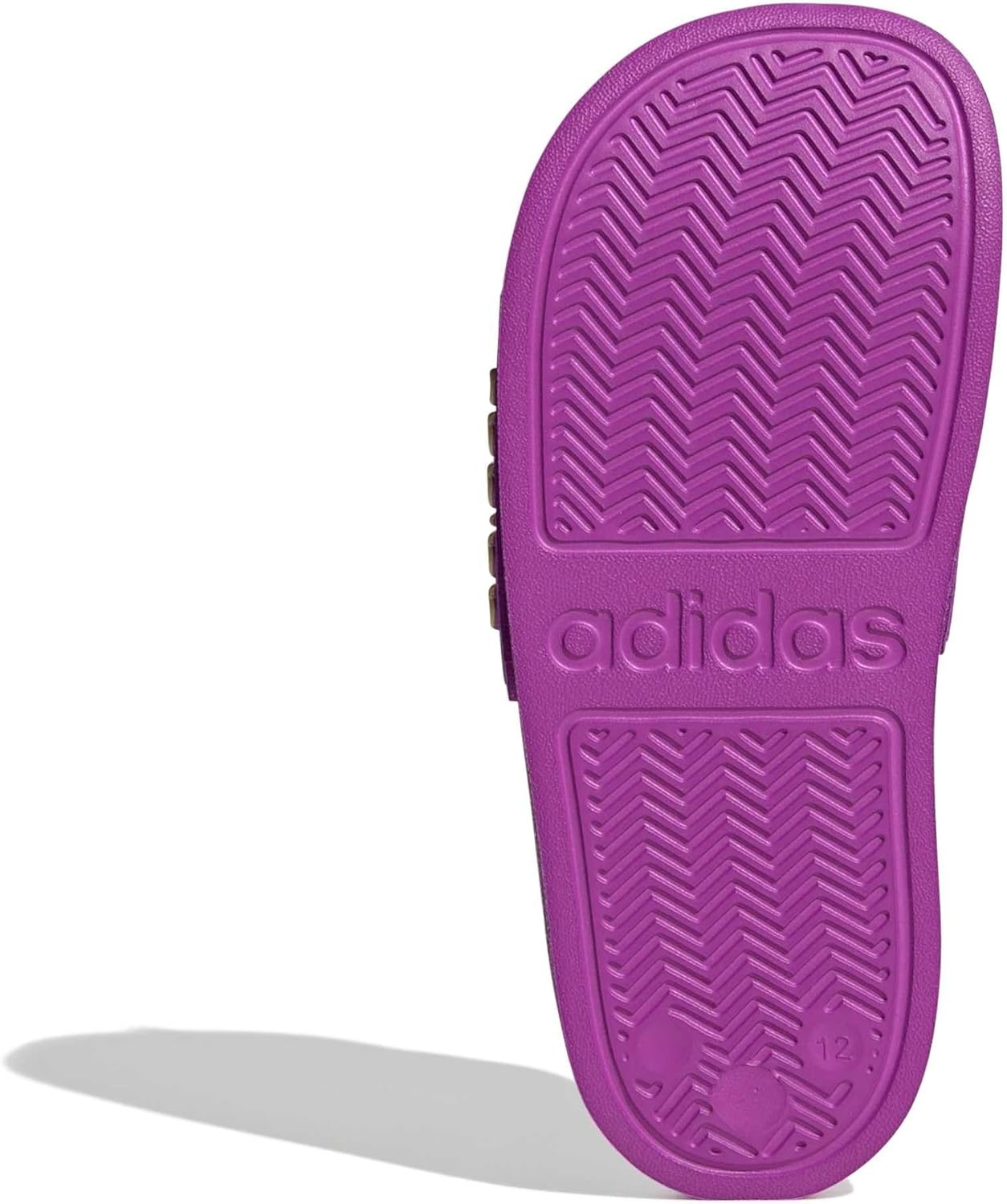 image:imageadidas Kids Adilette Shower SlidePurple BurstBliss PinkSemi Ice Tangerine