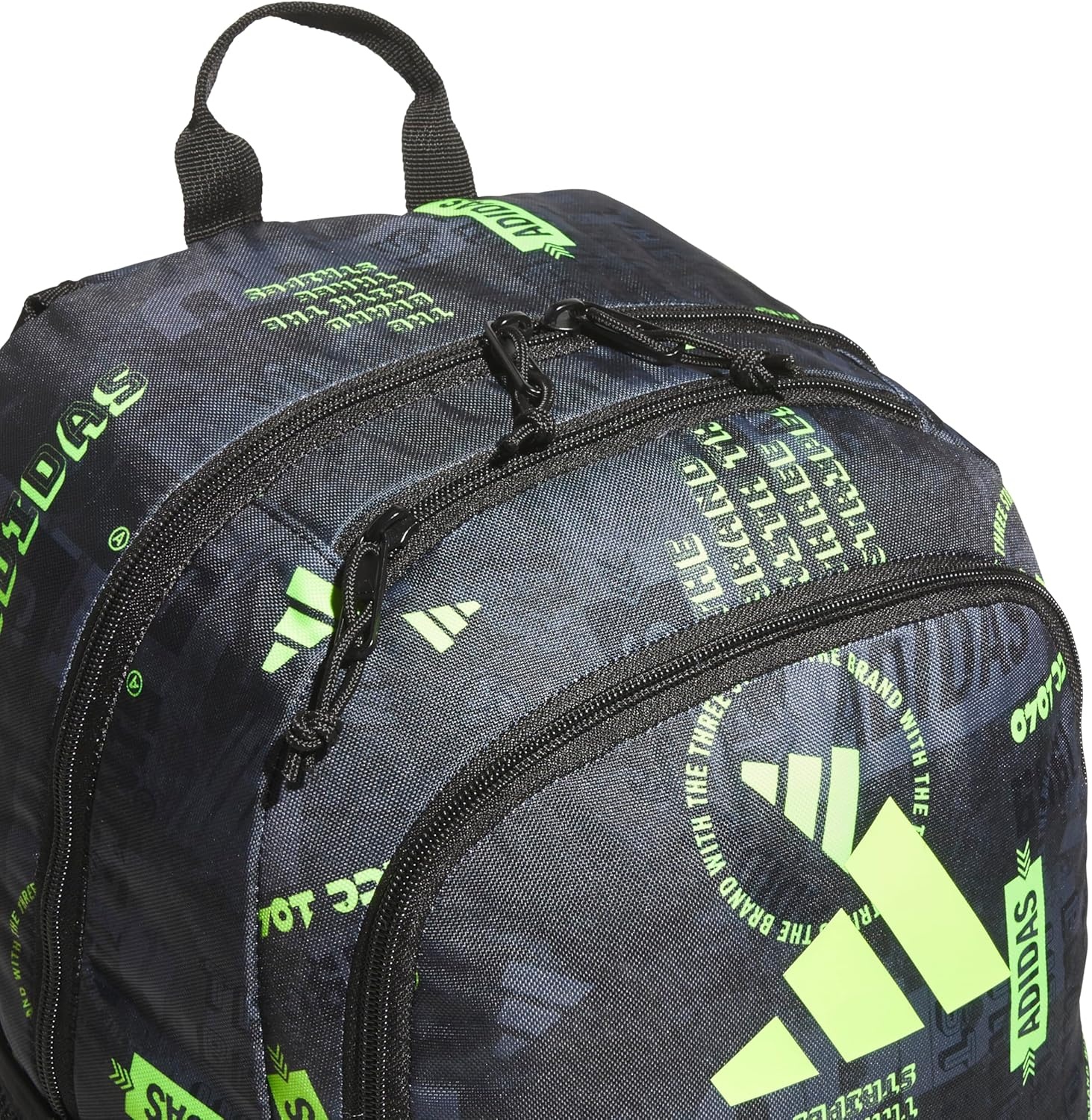 image:imageadidas Kids Affiliate Backpack School Bag for Girls and Boys 27LUpscaled MixblackLucid Lemon Yellow