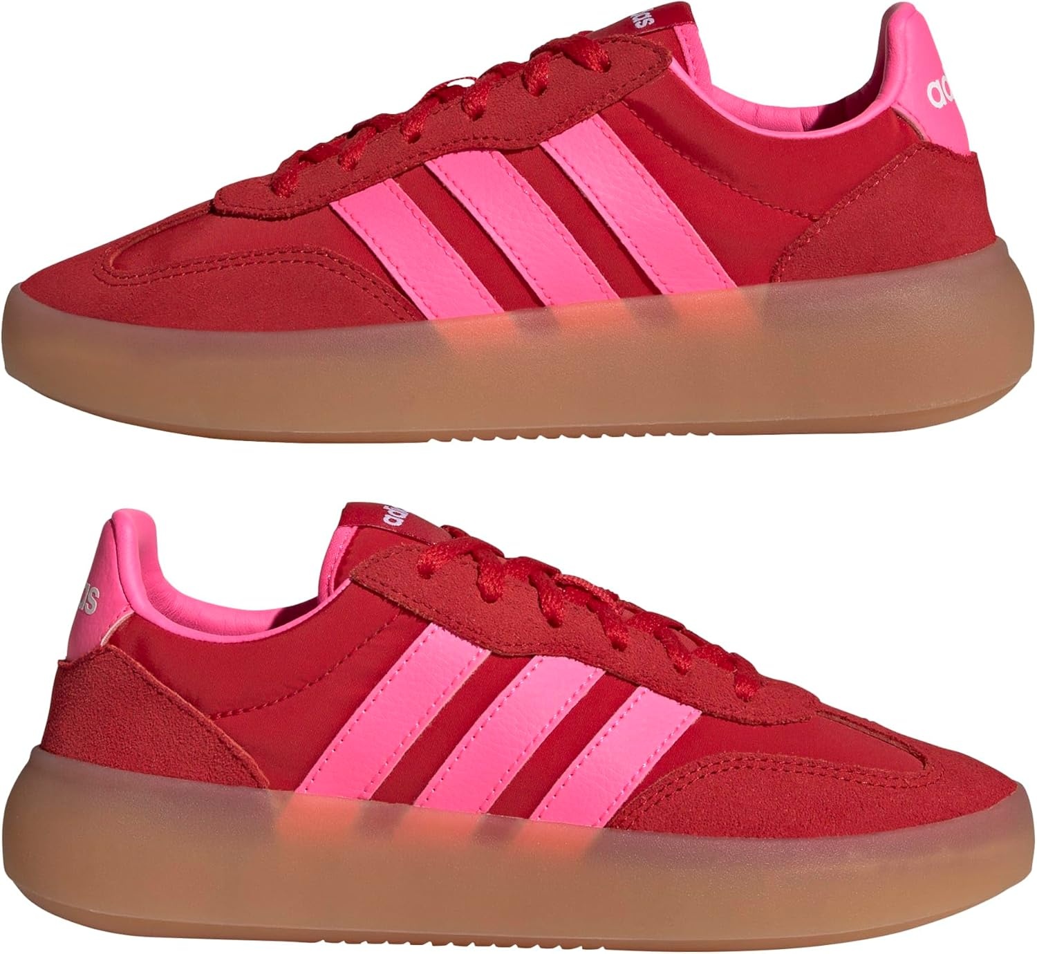 image:imageadidas Kids Barreda Decode Shoes Little KidBetter ScarletLucid PinkGum