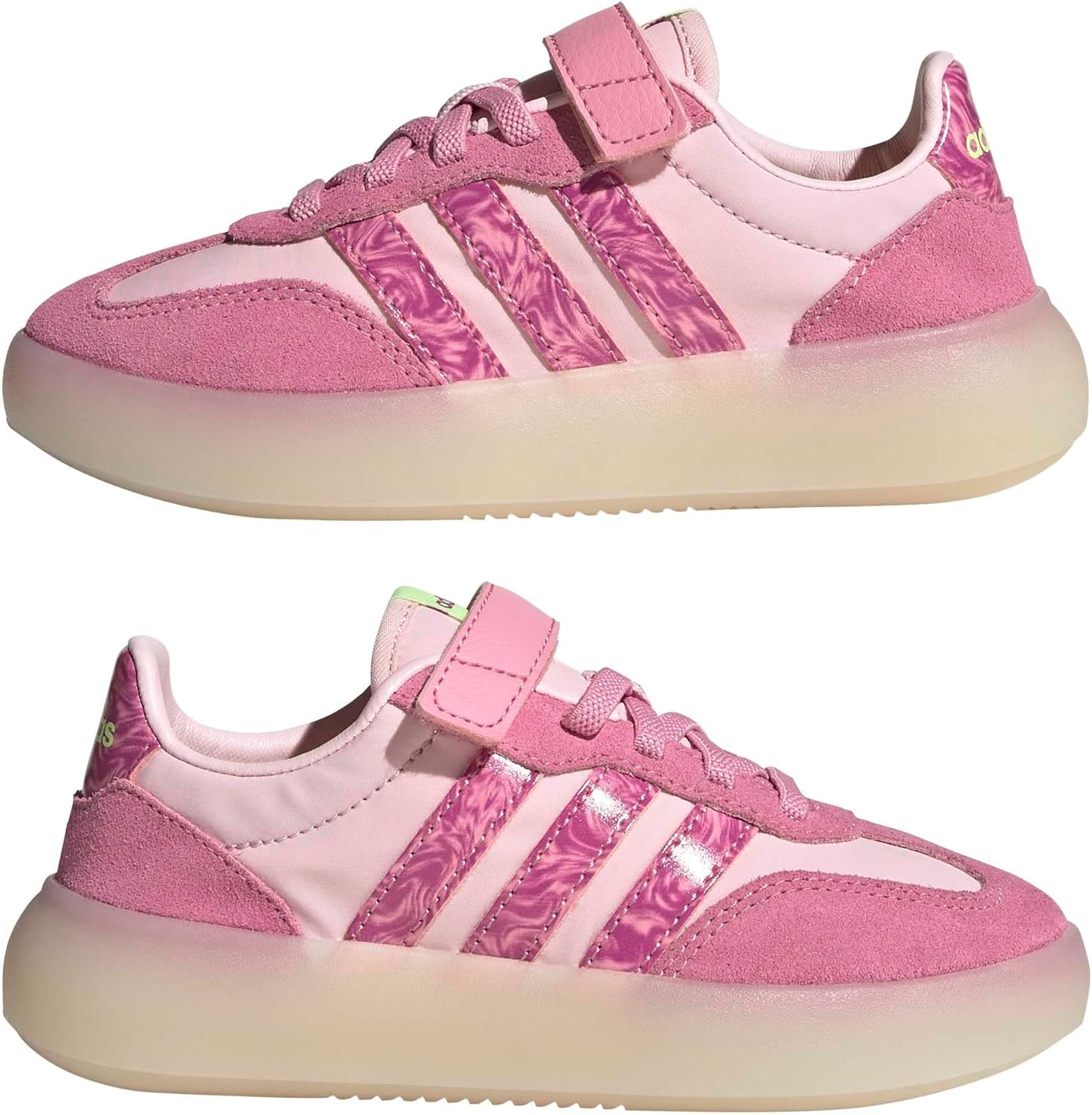 image:imageadidas Kids Barreda Decode Shoes Little KidClear PinkSt Tropic BloomYellow