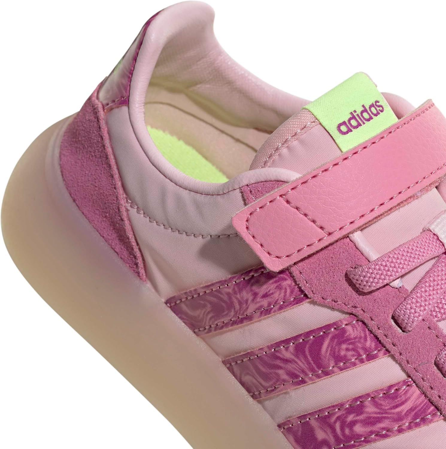 image:imageadidas Kids Barreda Decode Shoes Little KidClear PinkSt Tropic BloomYellow