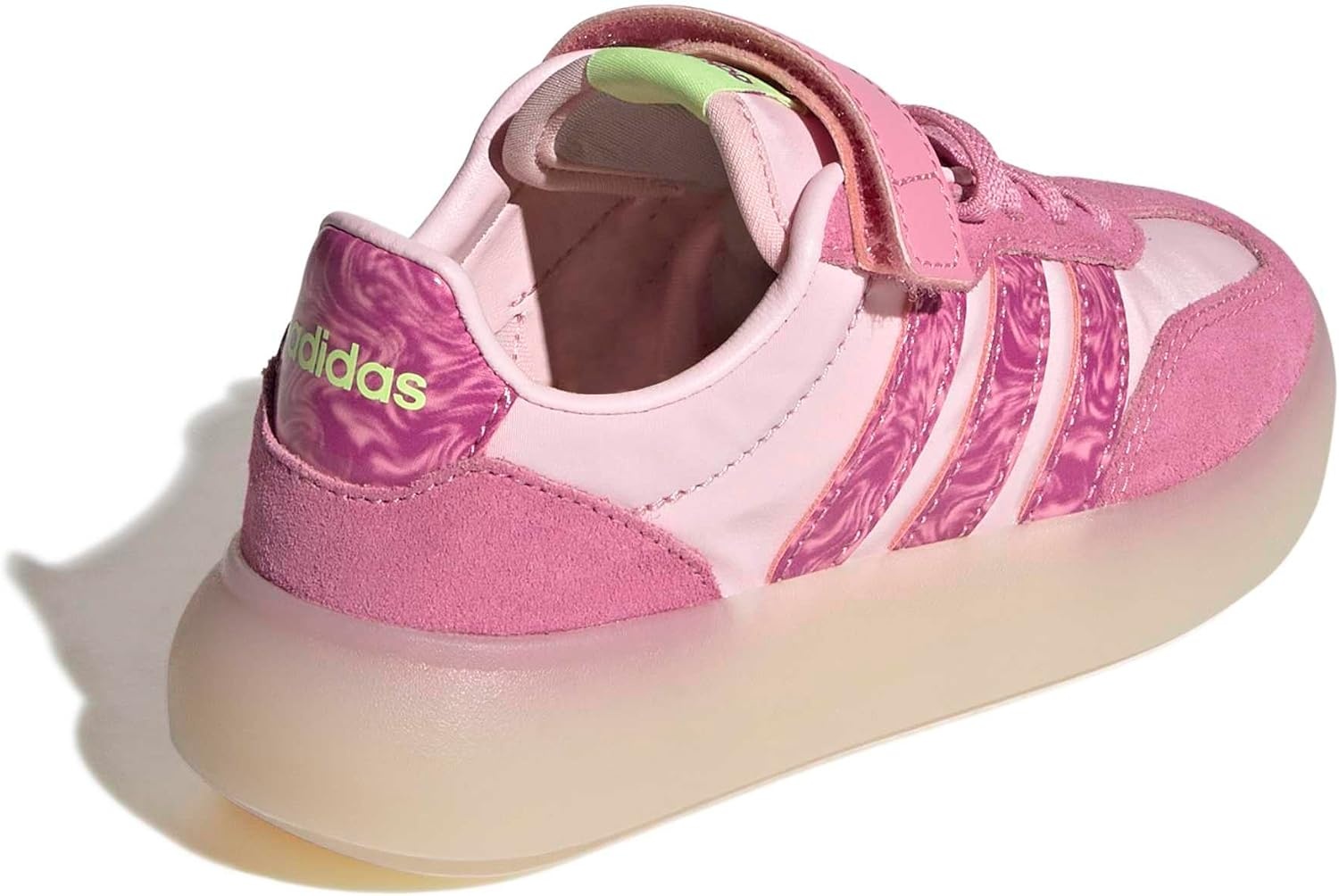 image:imageadidas Kids Barreda Decode Shoes Little KidClear PinkSt Tropic BloomYellow