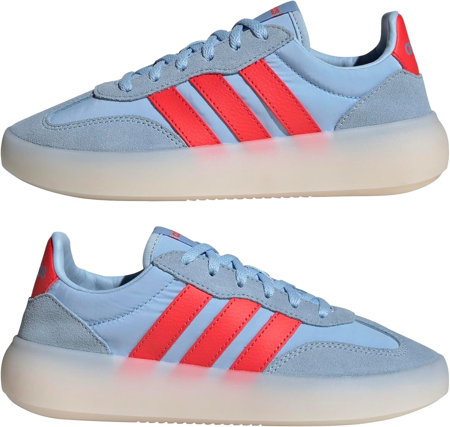 image:imageadidas Kids Barreda Decode Shoes Little KidClear Sky Bright Red Core White