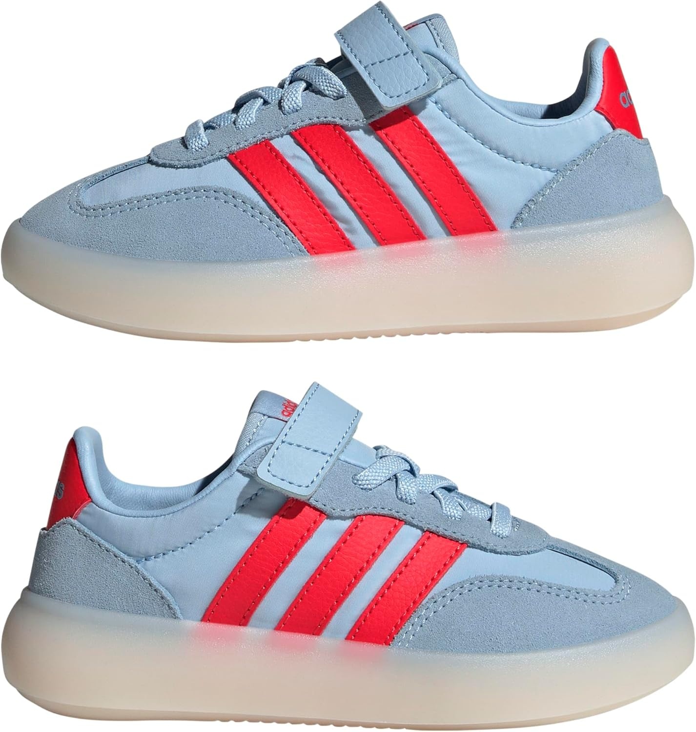 image:imageadidas Kids Barreda Decode Shoes Little KidClear SkyBright RedWhite