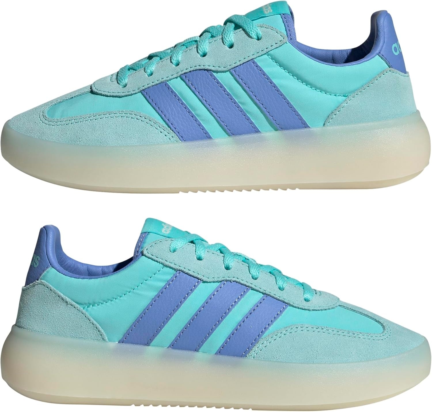 image:imageadidas Kids Barreda Decode Shoes Little KidFlash AquaBlue FusionOff White
