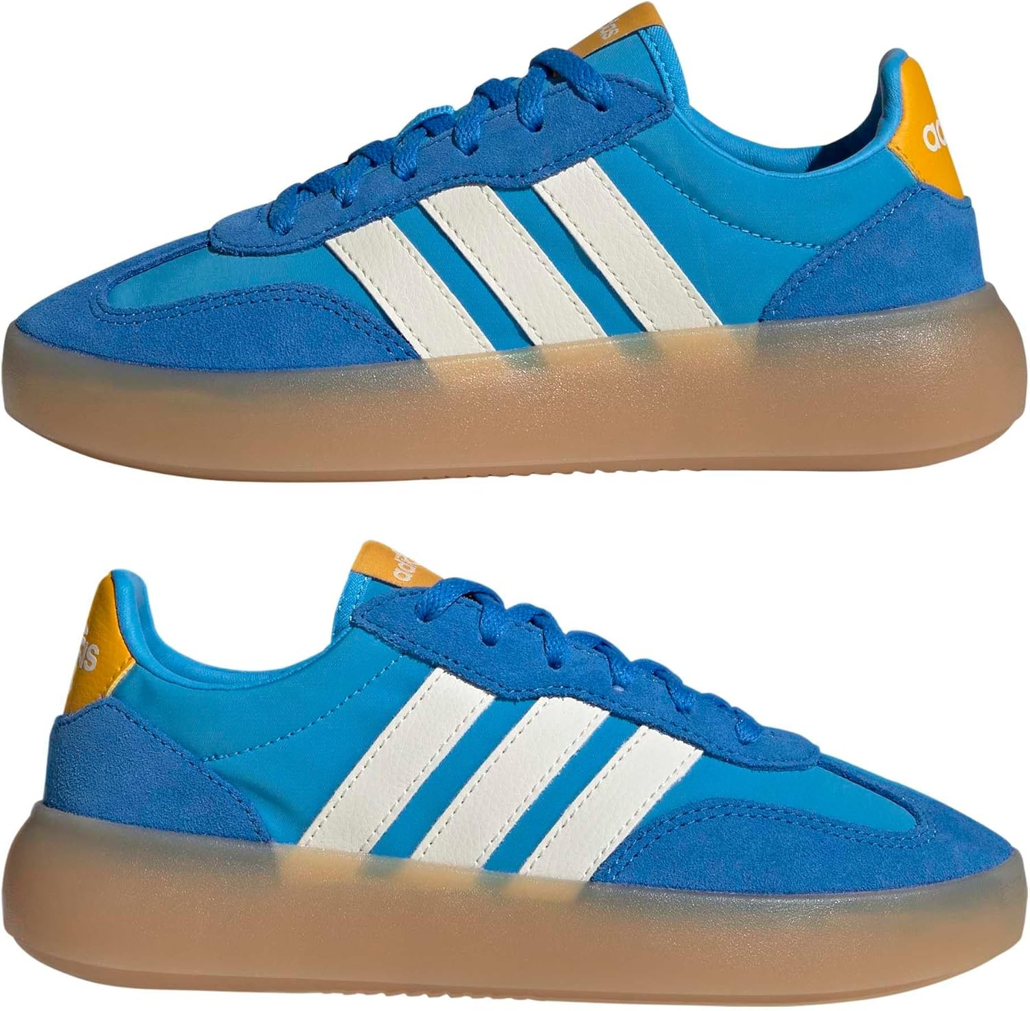 image:imageadidas Kids Barreda Decode Shoes Little KidLucid AquamarineOff WhiteCollegiate Gold