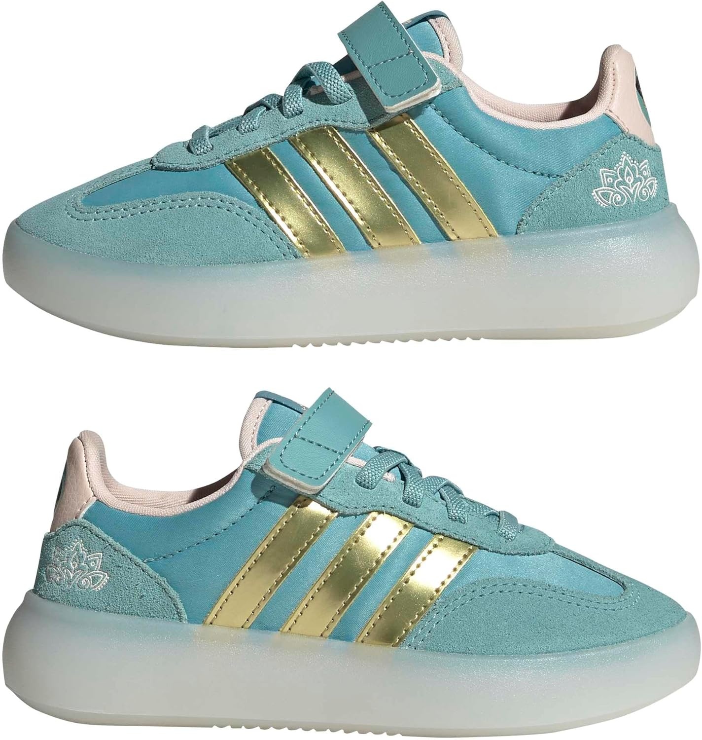 image:imageadidas Kids Barreda Decode Shoes Little KidMint TonGold MetallicWonder QuartzAladin