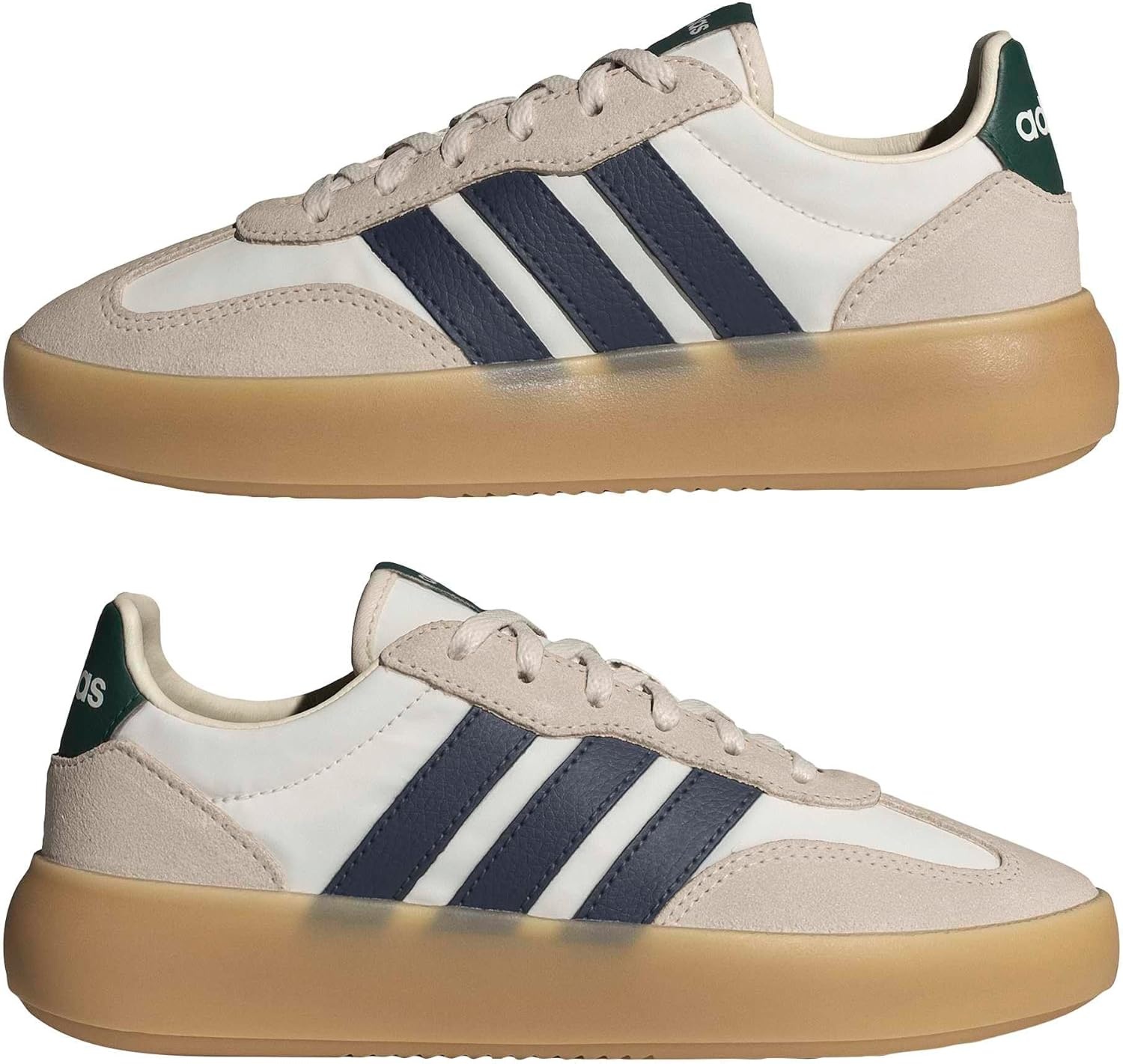 image:imageadidas Kids Barreda Decode Shoes Little KidOff WhiteCollegiate NavyCollegiate Green