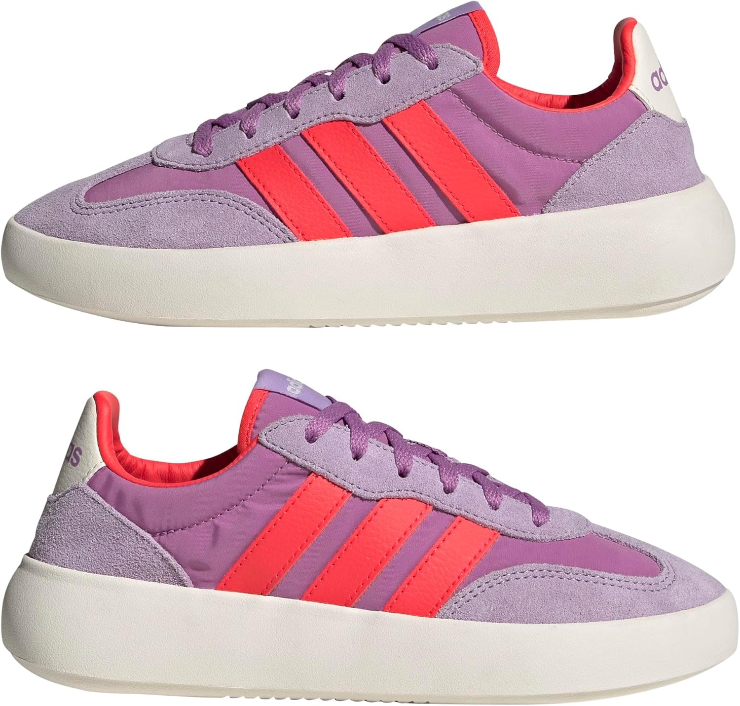 image:imageadidas Kids Barreda Decode Shoes Little KidPreloved PurpleLucid RedPowder Plum