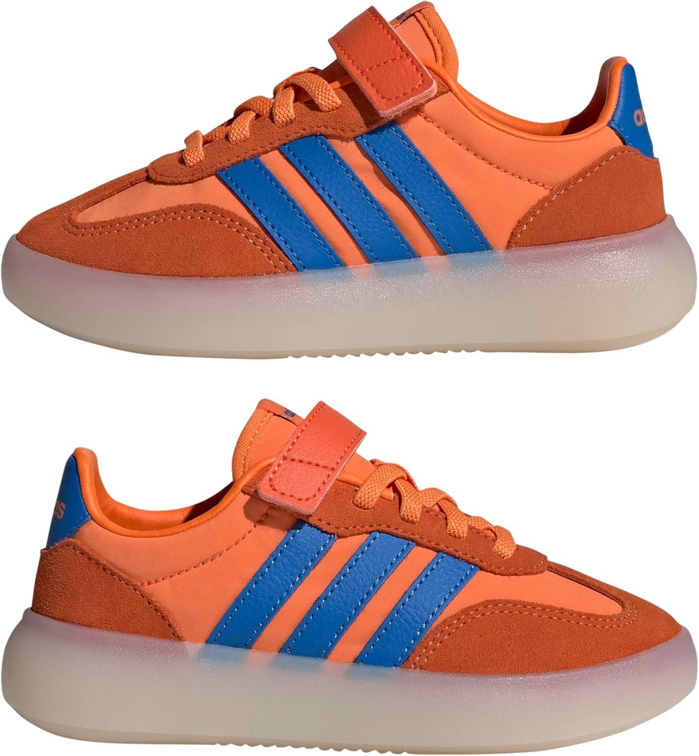 image:imageadidas Kids Barreda Decode Shoes Little KidPure OrangeBright RoyalOff White