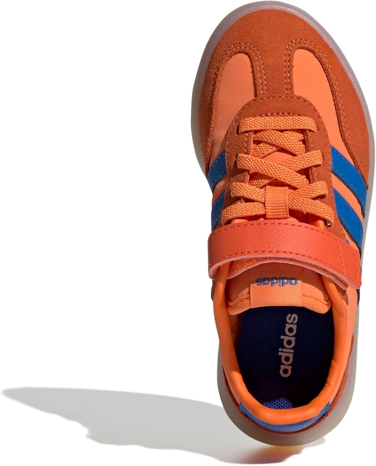 image:imageadidas Kids Barreda Decode Shoes Little KidPure OrangeBright RoyalOff White