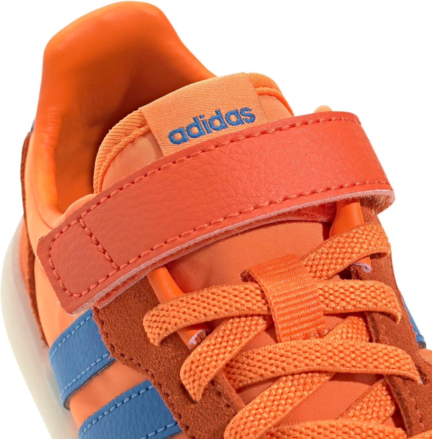 image:imageadidas Kids Barreda Decode Shoes Little KidPure OrangeBright RoyalOff White