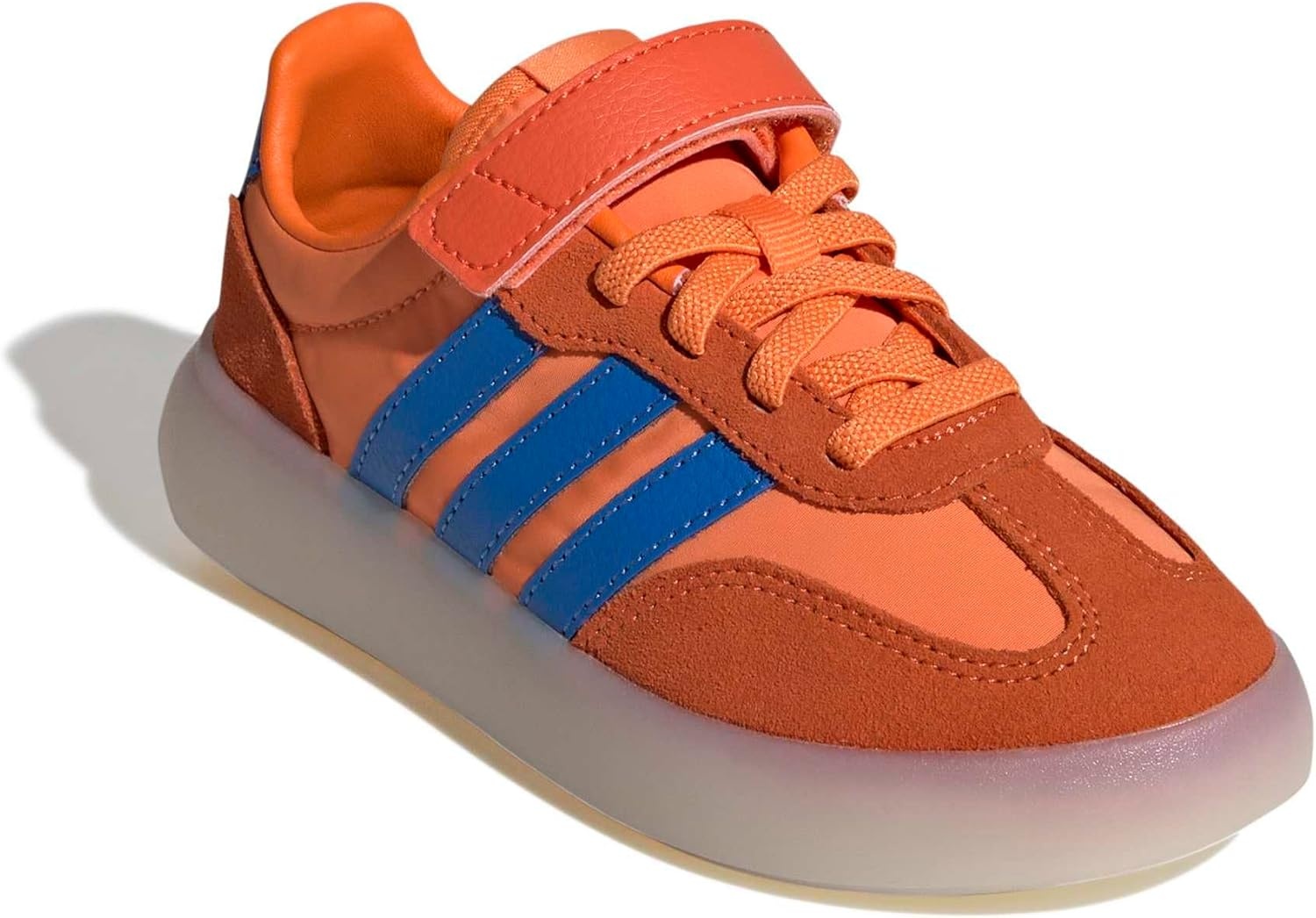 image:imageadidas Kids Barreda Decode Shoes Little KidPure OrangeBright RoyalOff White