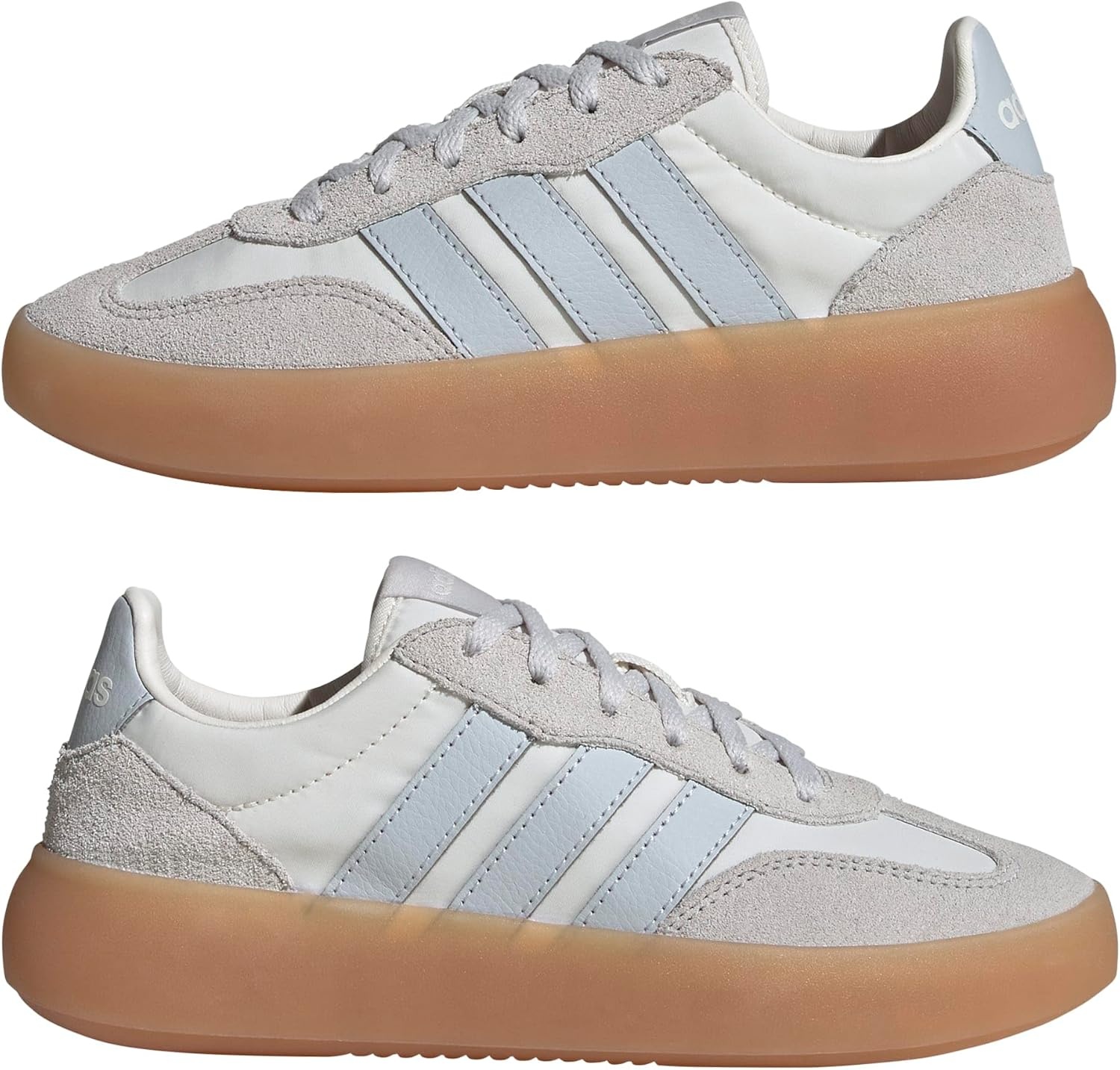image:imageadidas Kids Barreda Decode Shoes Little KidWhiteHalo BlueGrey