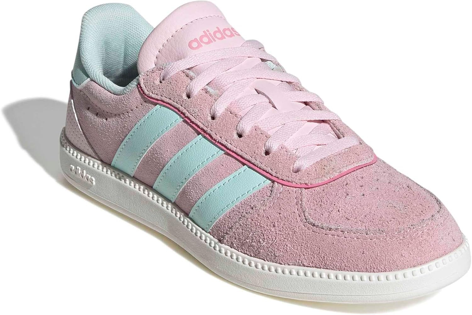 image:imageadidas Kids Breaknet Sleek ShoesClear PinkHalo MintBliss Pink