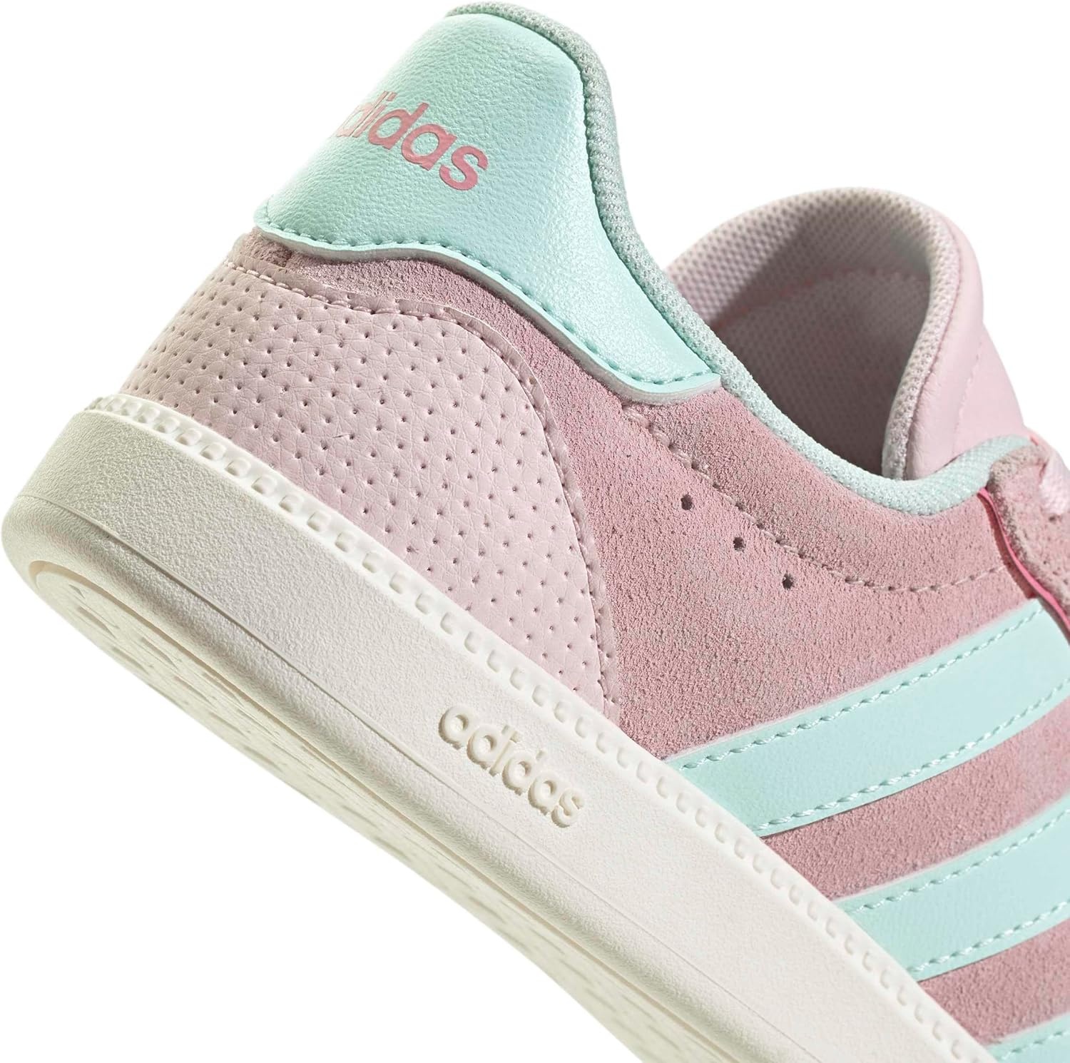 image:imageadidas Kids Breaknet Sleek ShoesClear PinkHalo MintBliss Pink