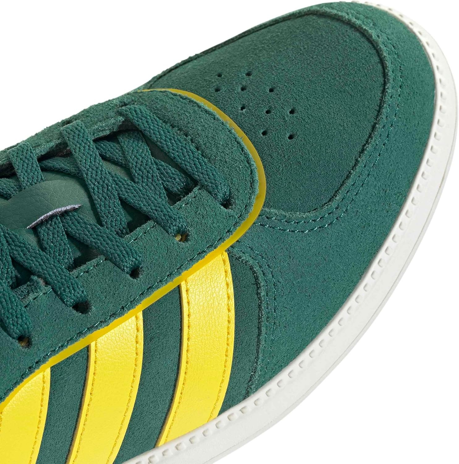 image:imageadidas Kids Breaknet Sleek ShoesCollegiate GreenYellowOff White